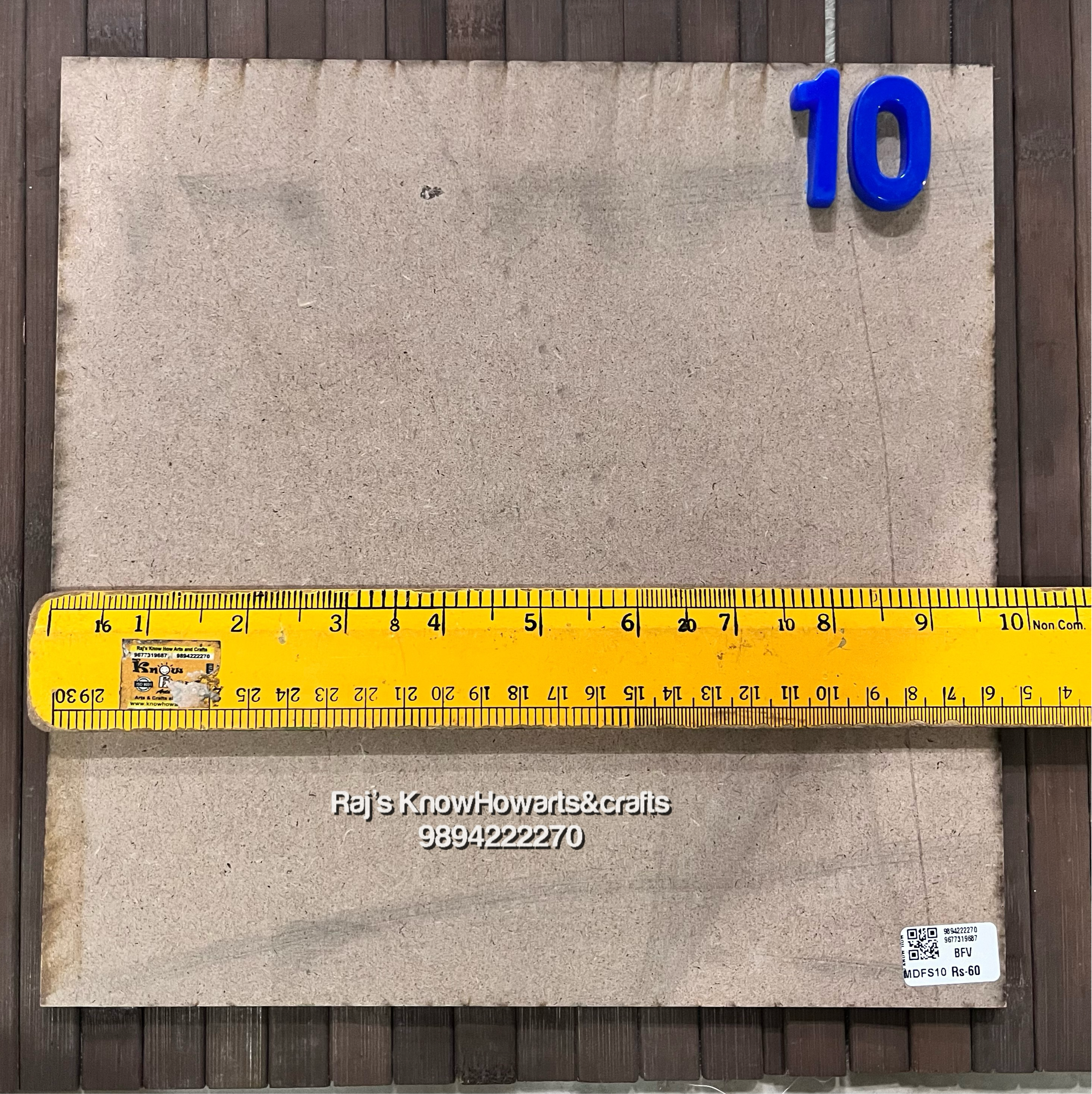 MDF SQUARE 10-MDFS10