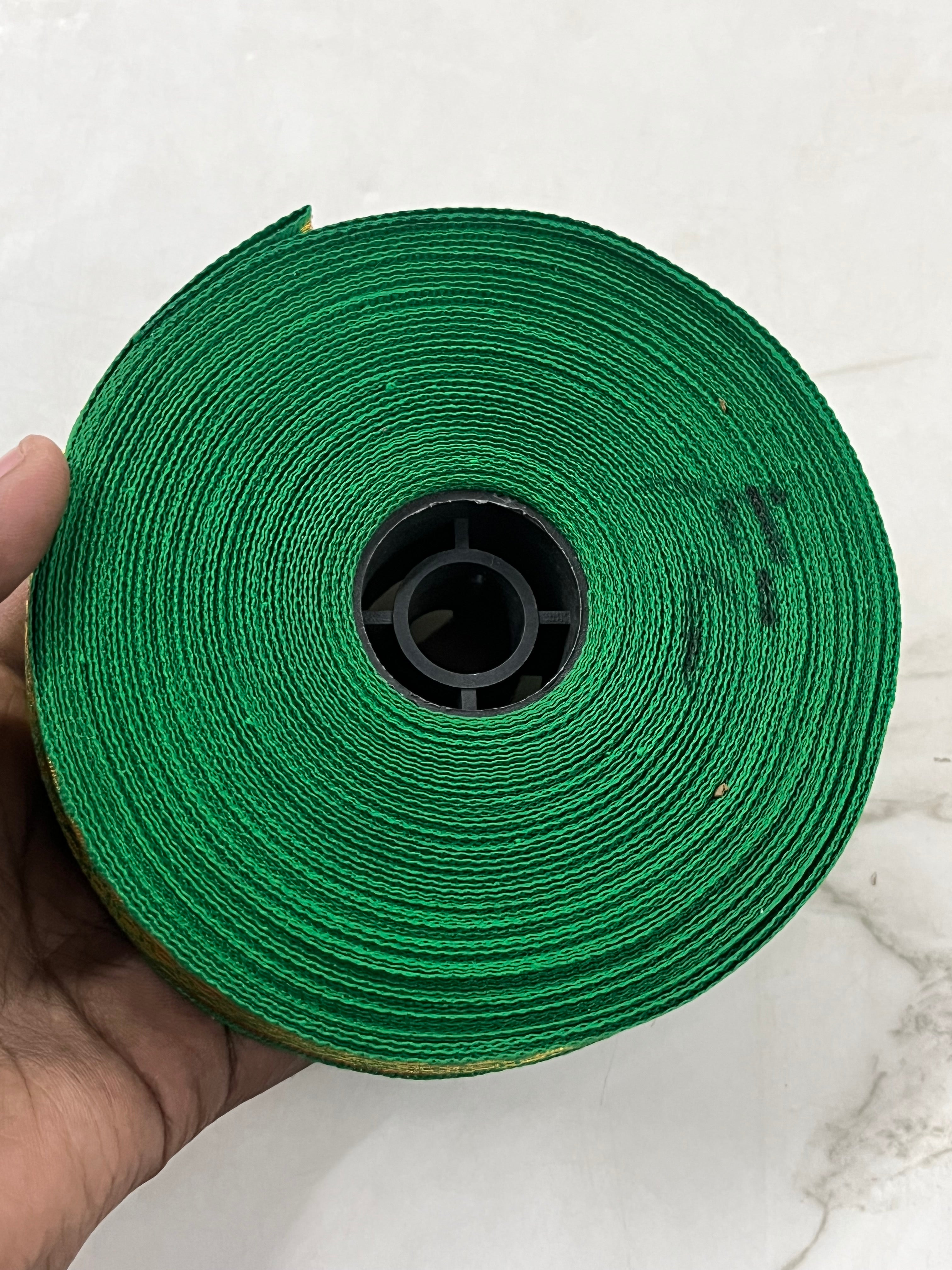 Pattu lace-1 meter pack assorted colours-1pack