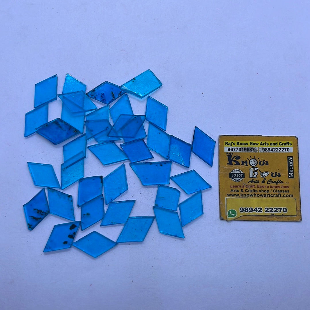 Stained glass mosaic Diamond 50g in a pack