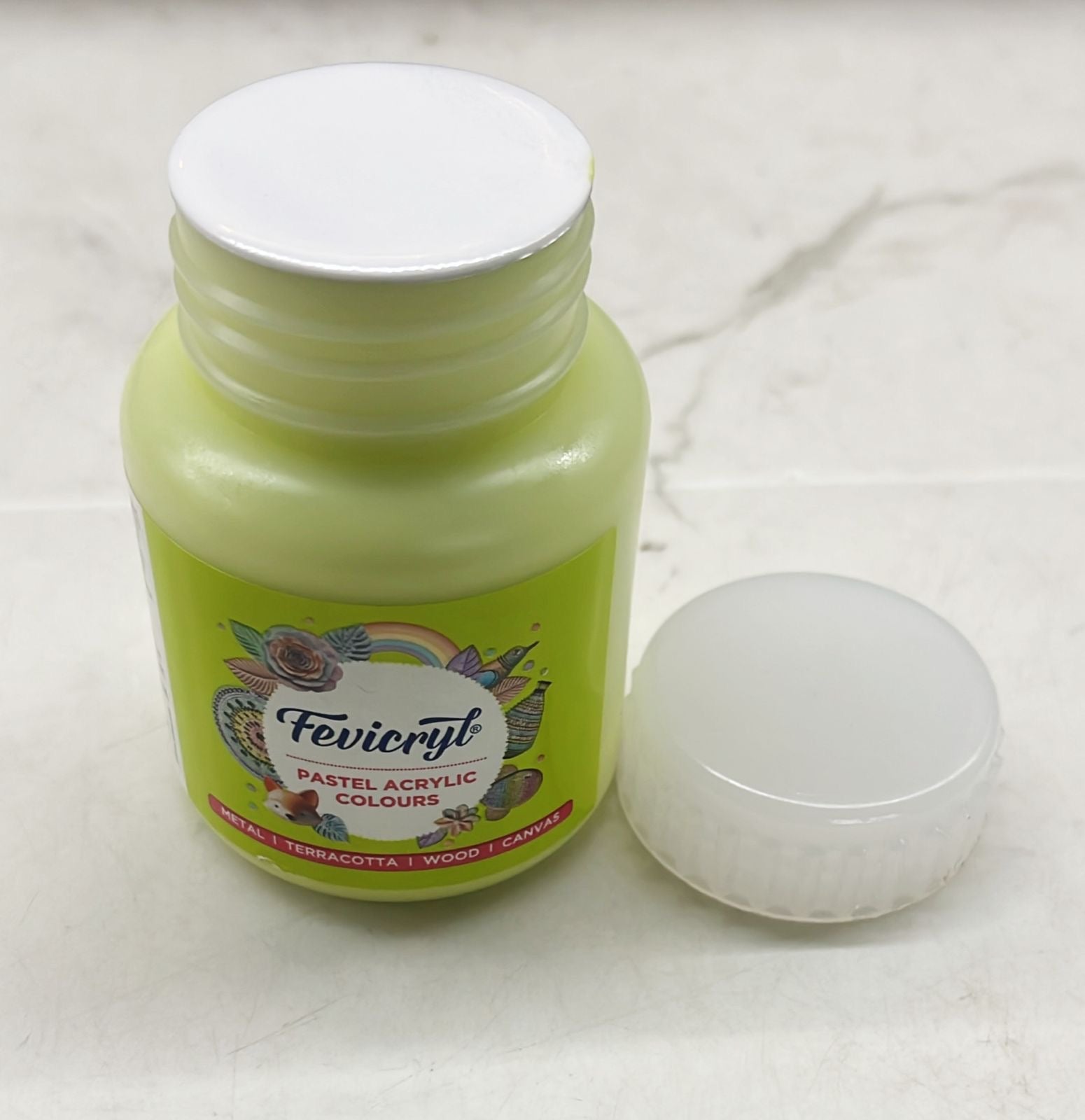 Fevicryl pastel acrylic colours mint green 100ml -1pack