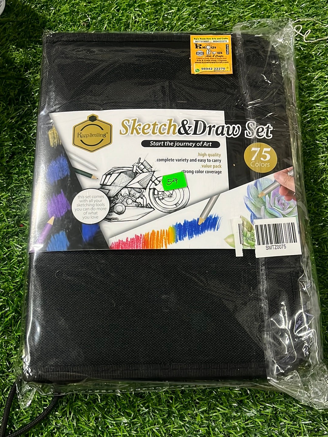 75 colors Sketch&Draw set