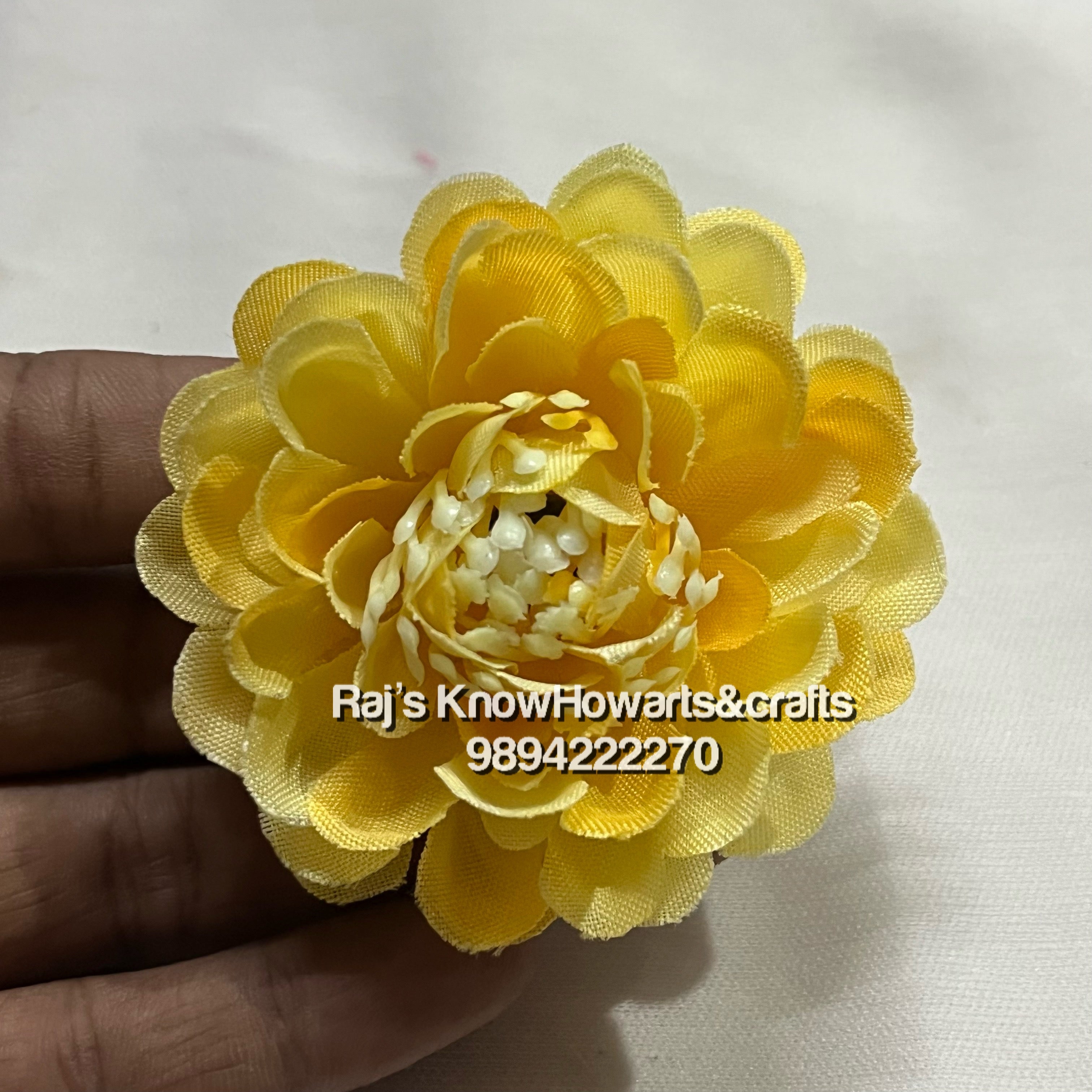 Dhalias Yellow- 10 pc in a pack