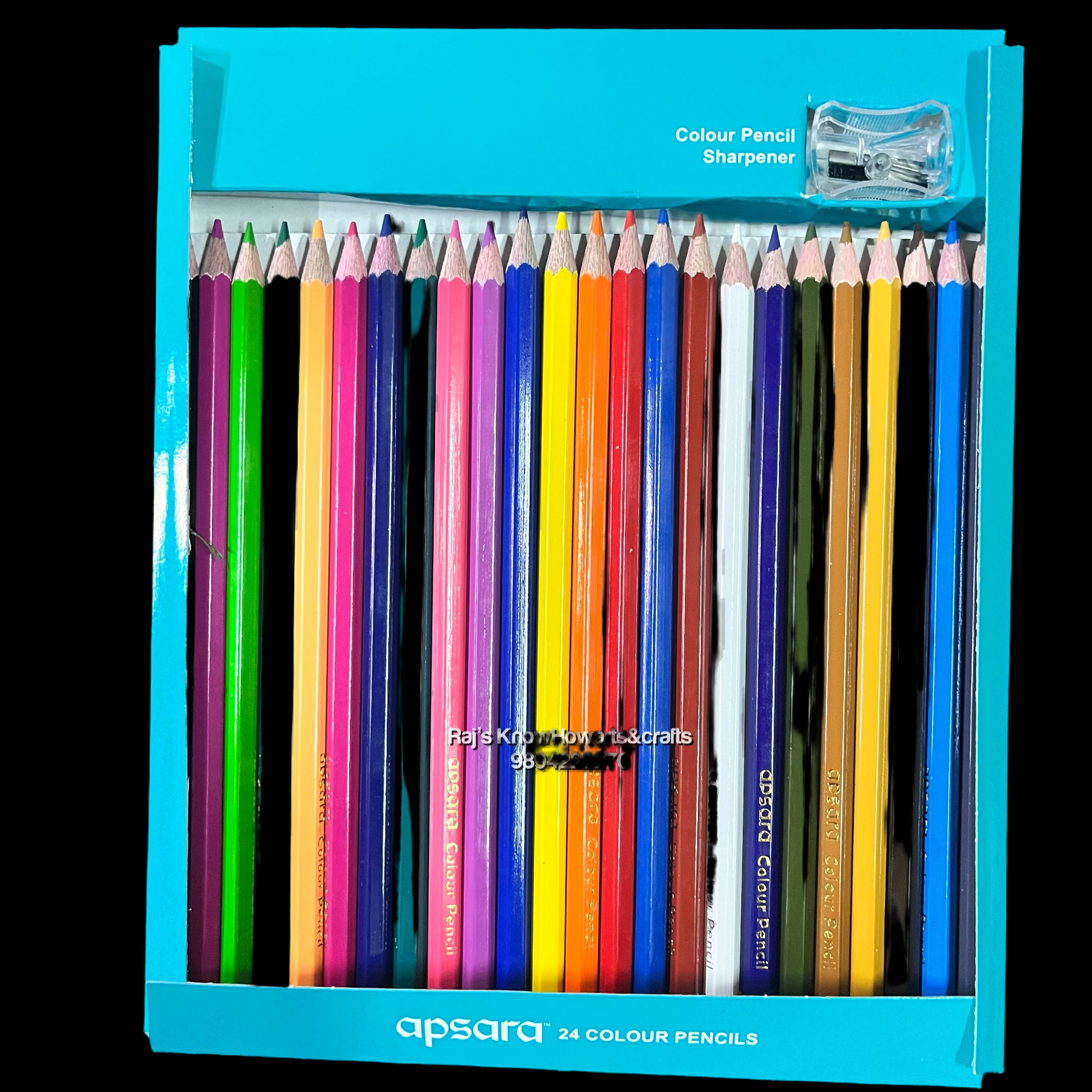 Apsara 24 shades colour pencils