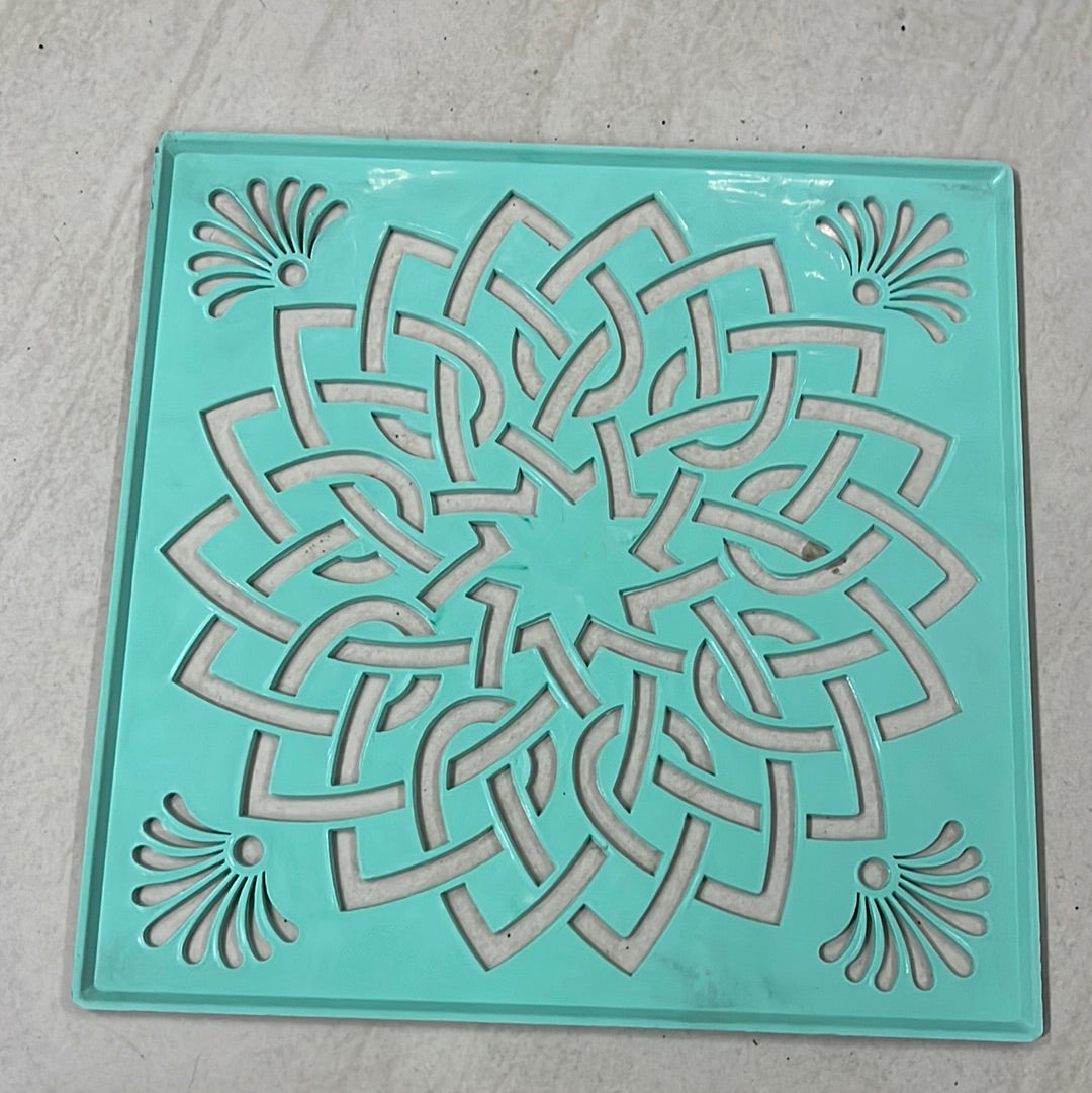 Rangoli stencil design 9 in 1