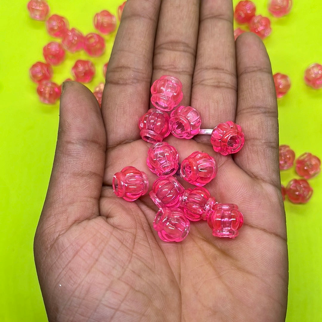 Acrylic stone beads -100g 3