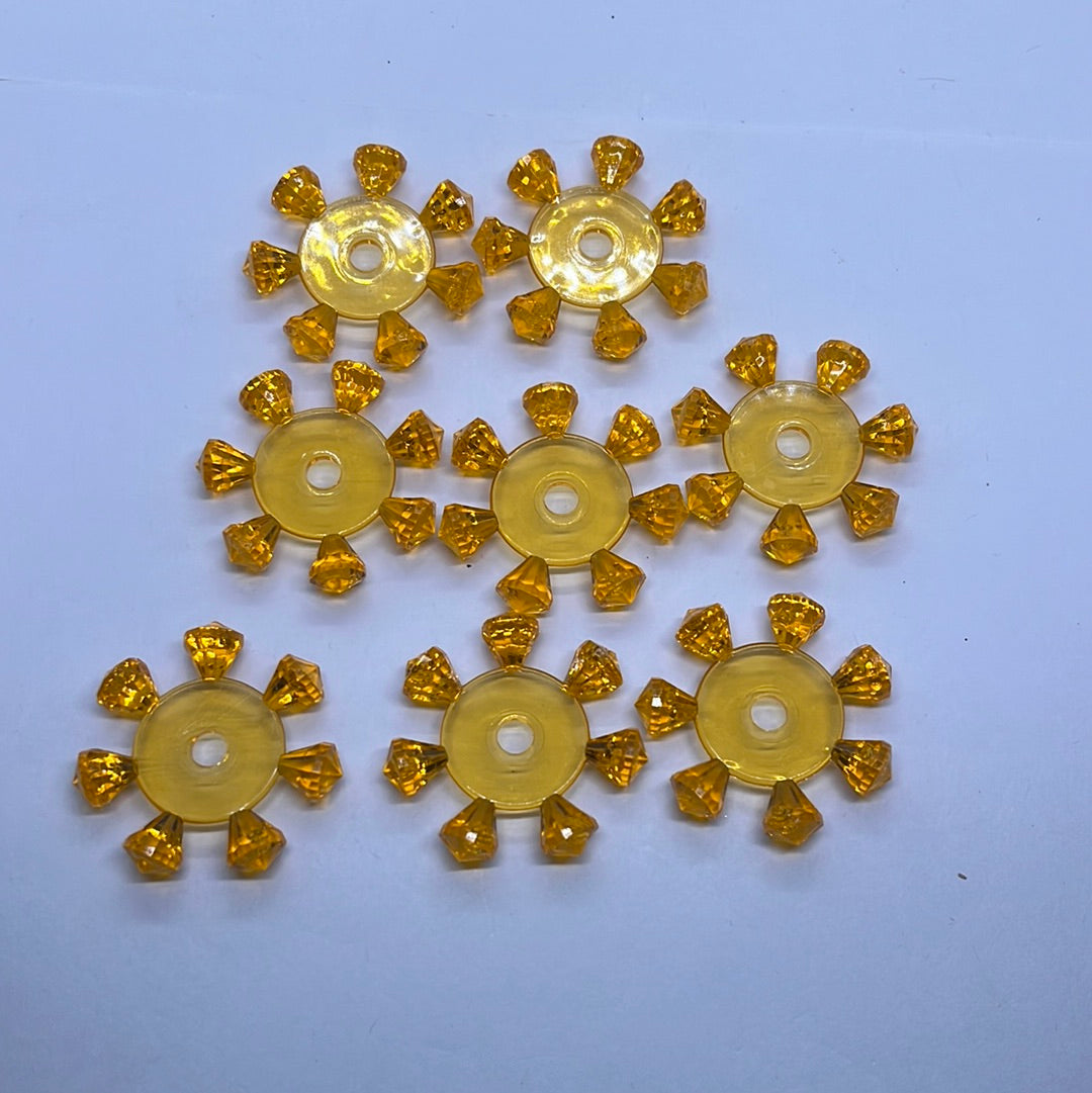 Star acrylic beads  100 g 7