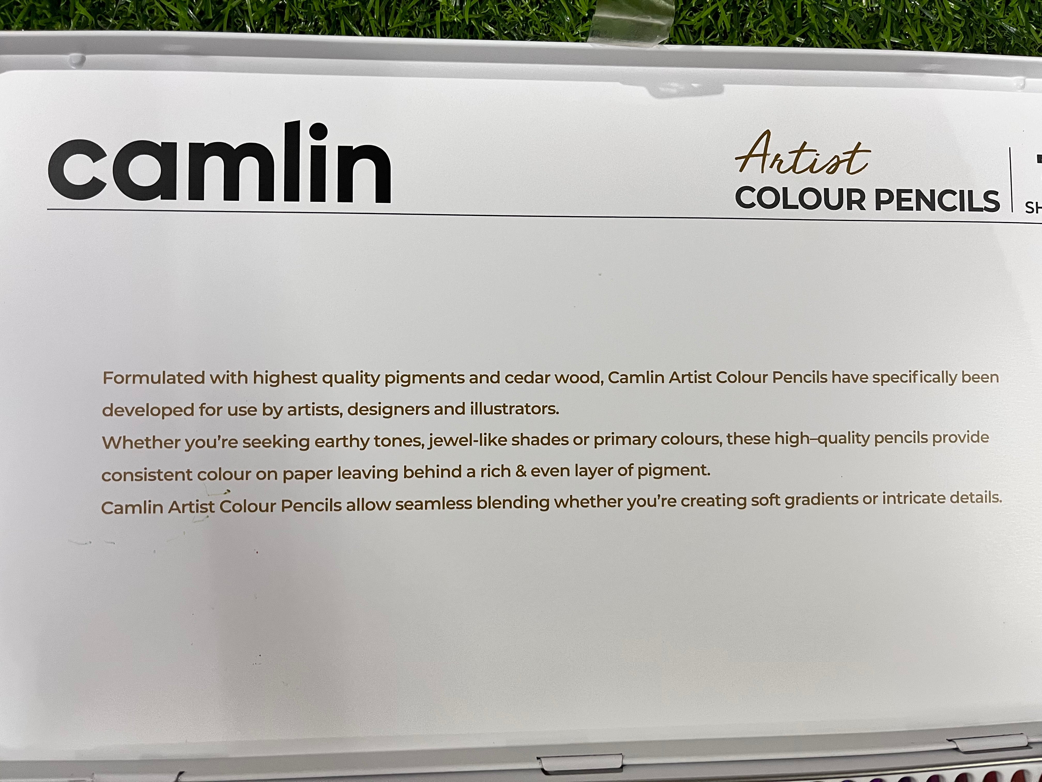 Camlin artist colour pencils 72 shades