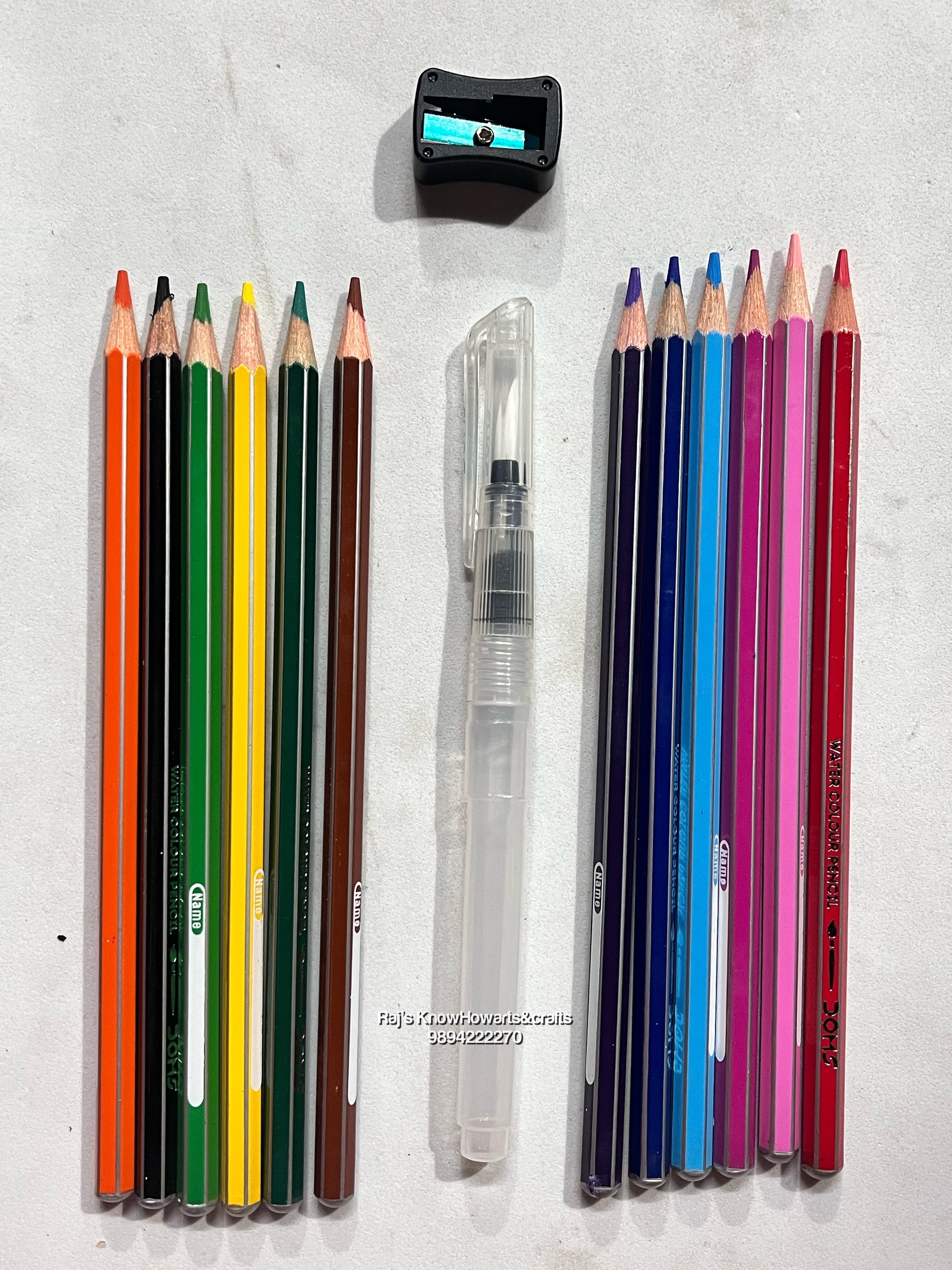 Doms Water colour pencils 12 shades