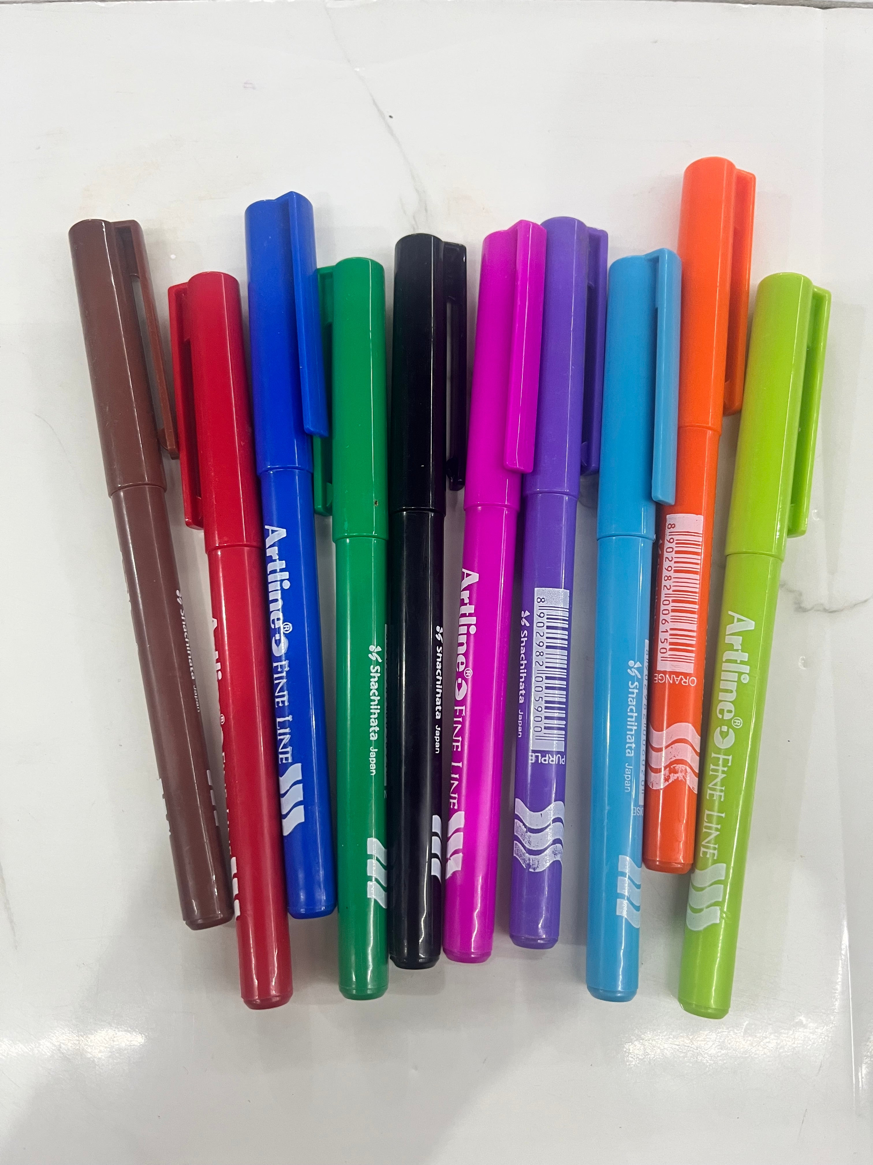 Artline writing pen-10 vibrant colours