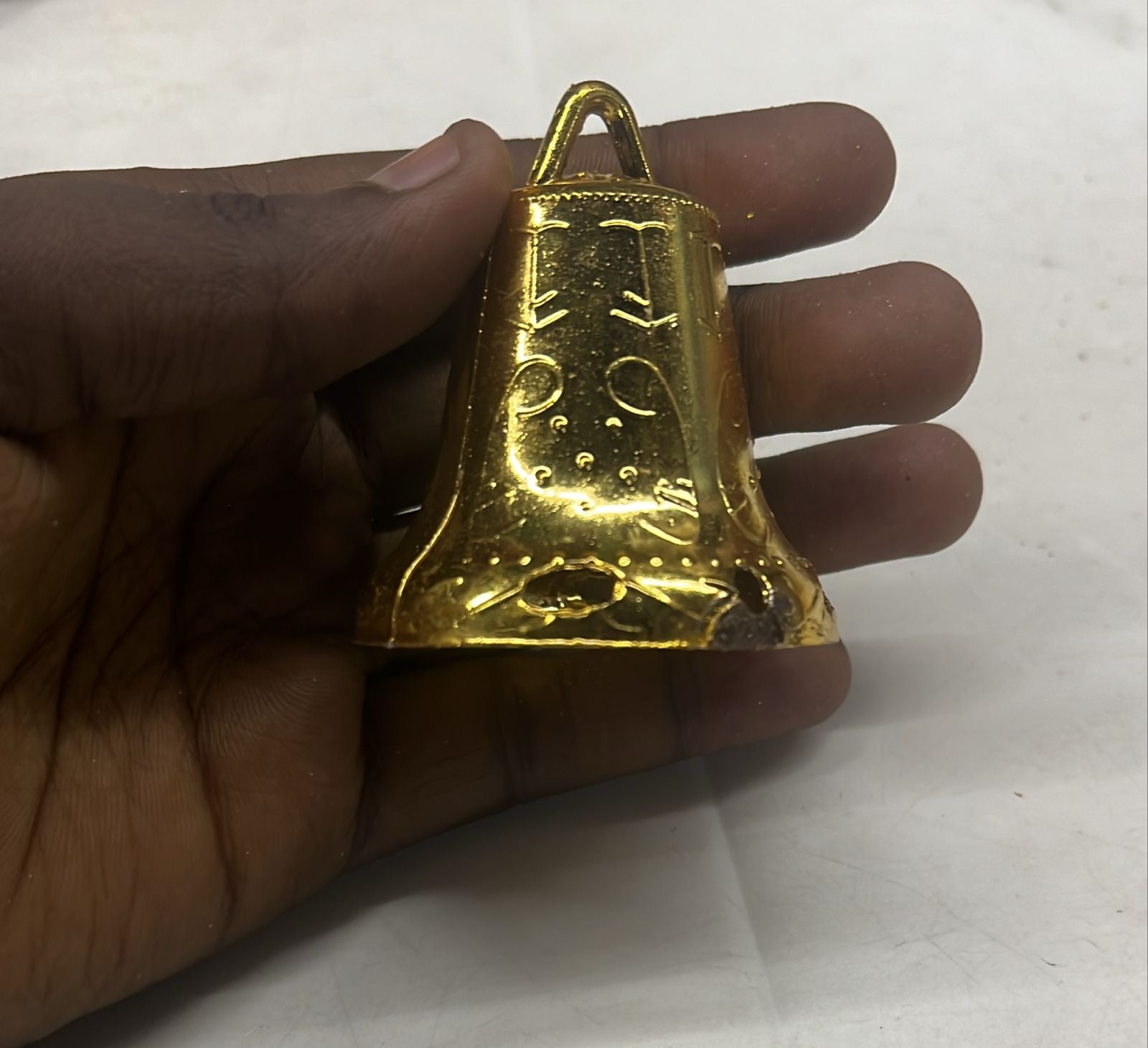Golden acrylic bell full difference size available