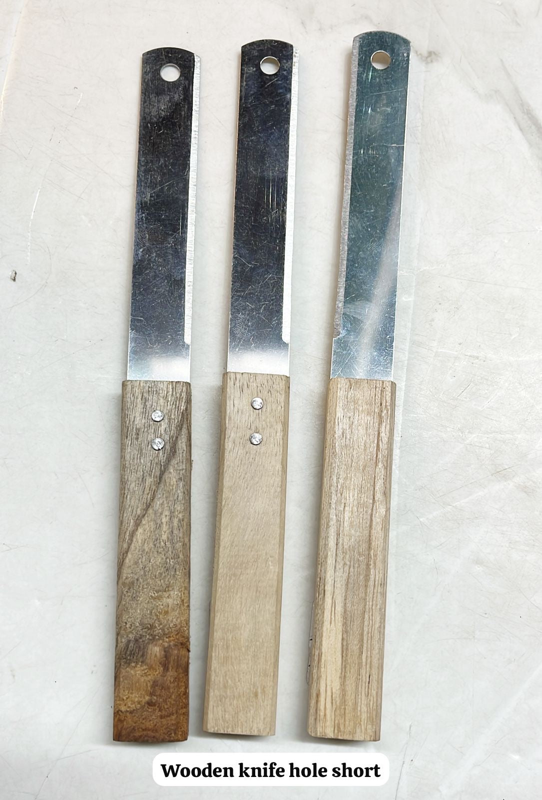 Wooden knife hole short -1pack /WKHS