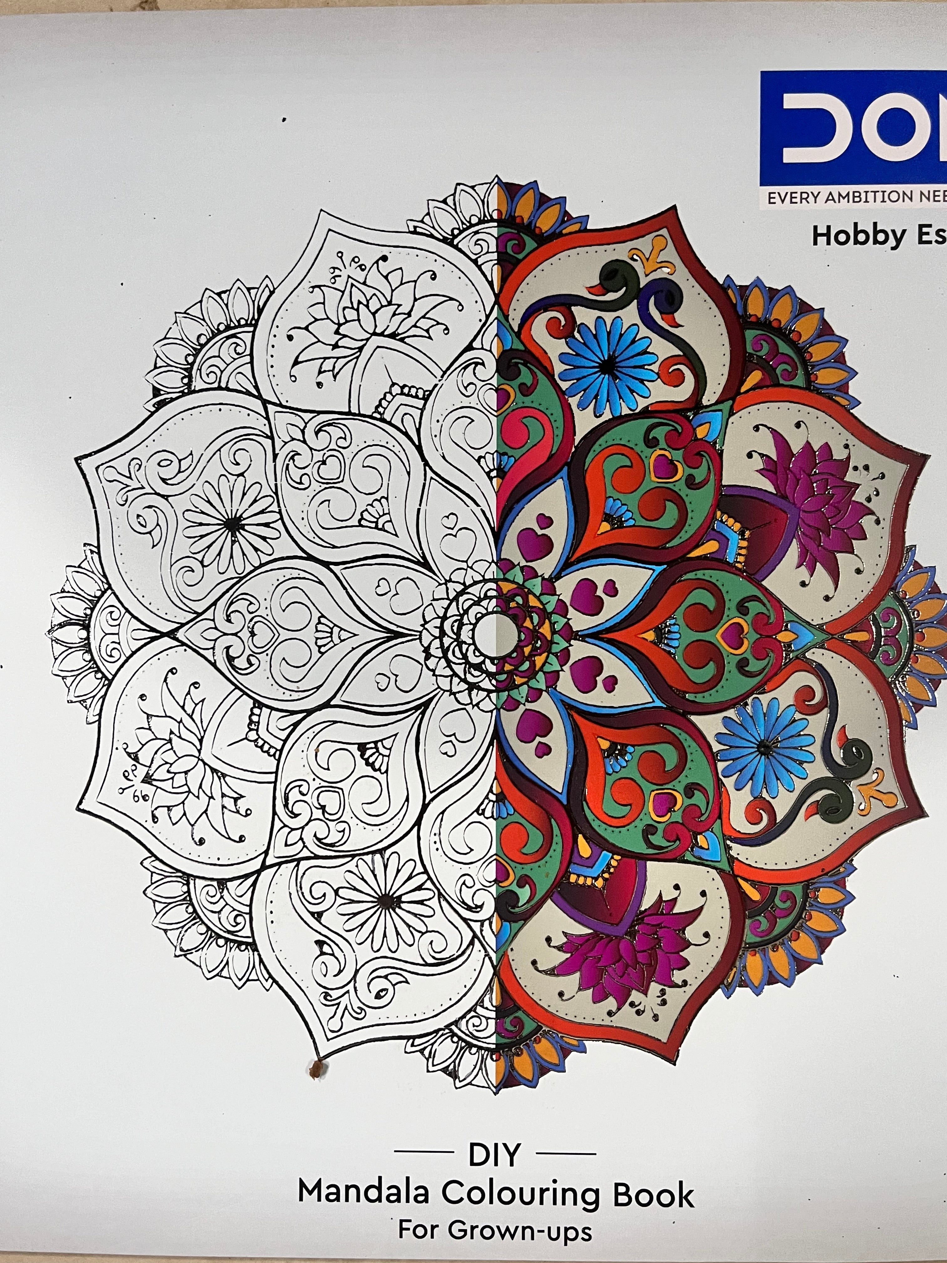 mandala coloring kit