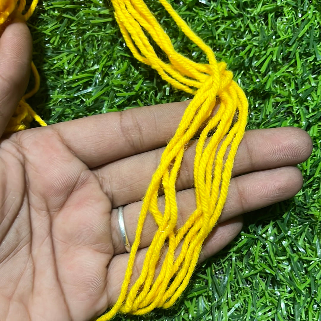 4 ply yellow Woolen thread  250 g