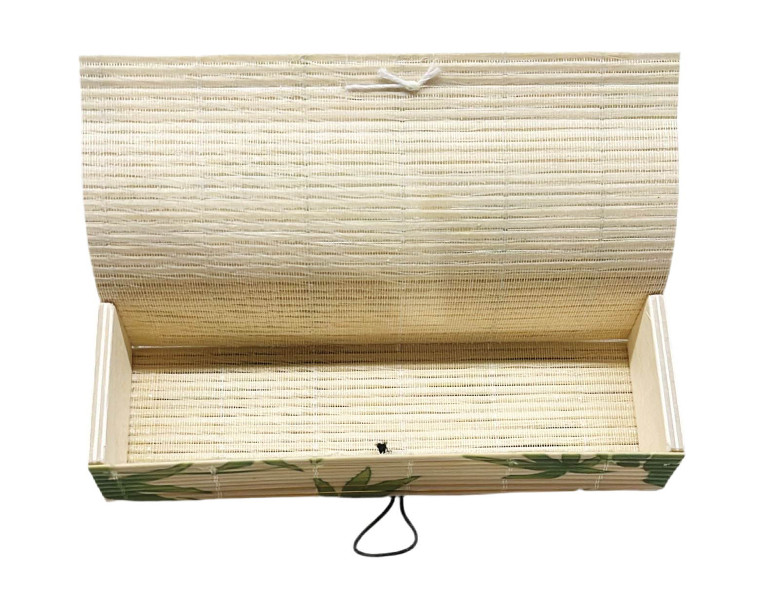Natural Bamboo jewellery box rectangle multipurpose use -1pack