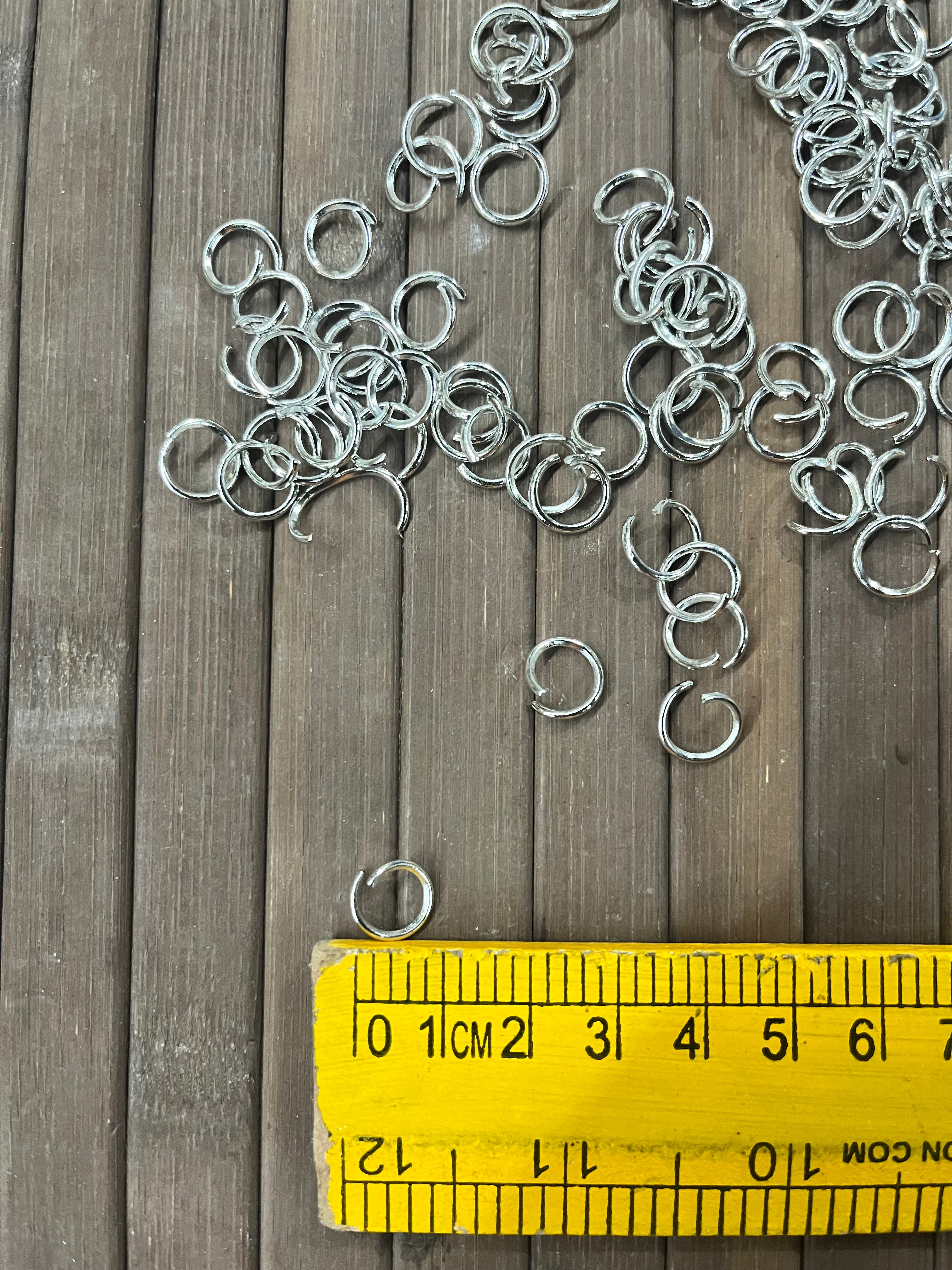 Thick keychain holder rings 10 mm-25g 50 approx