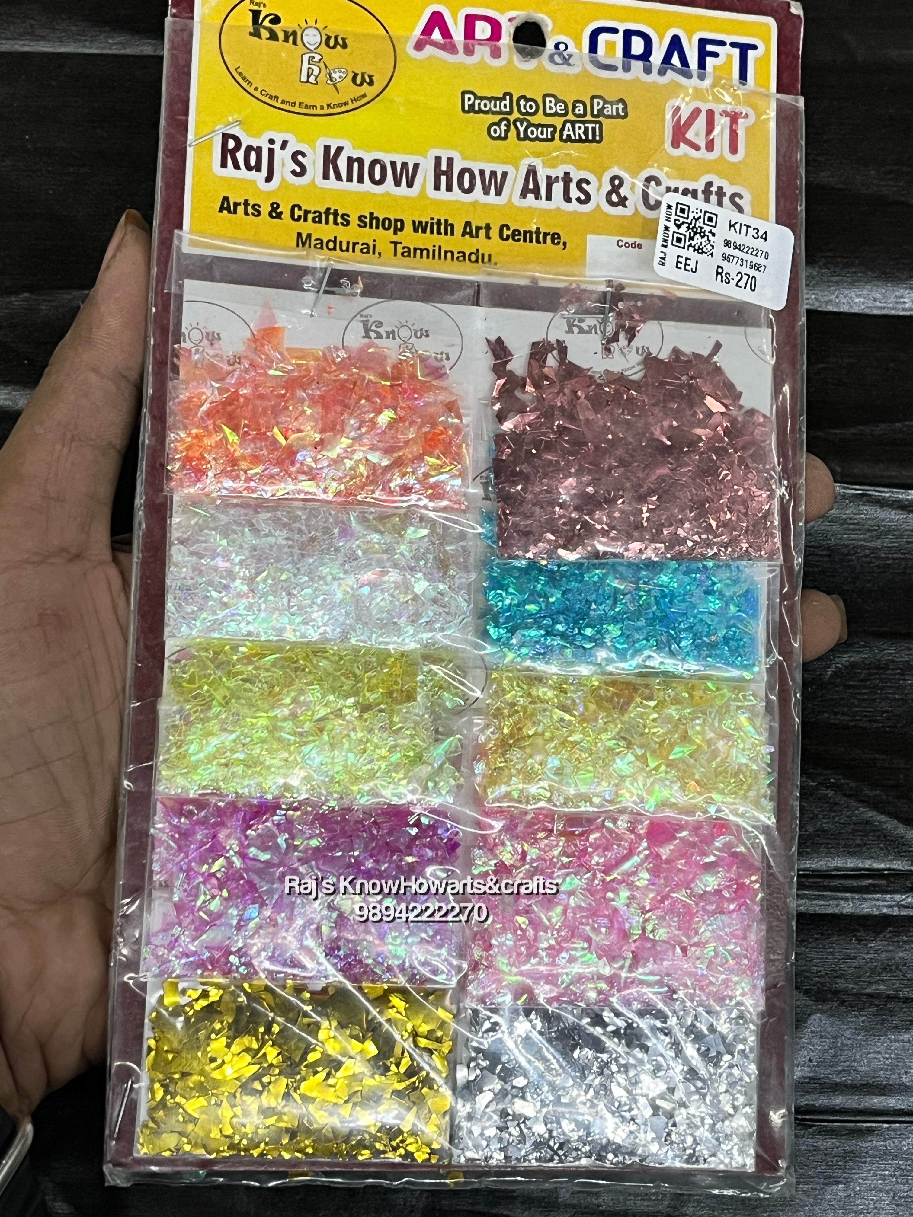 COLOR FLAKES KIT
 - KIT34