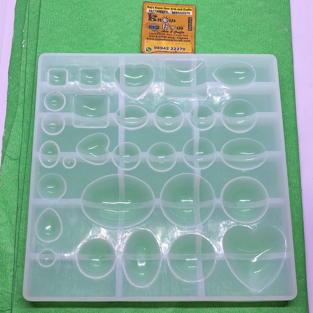 Small Multiple shape Resin mould