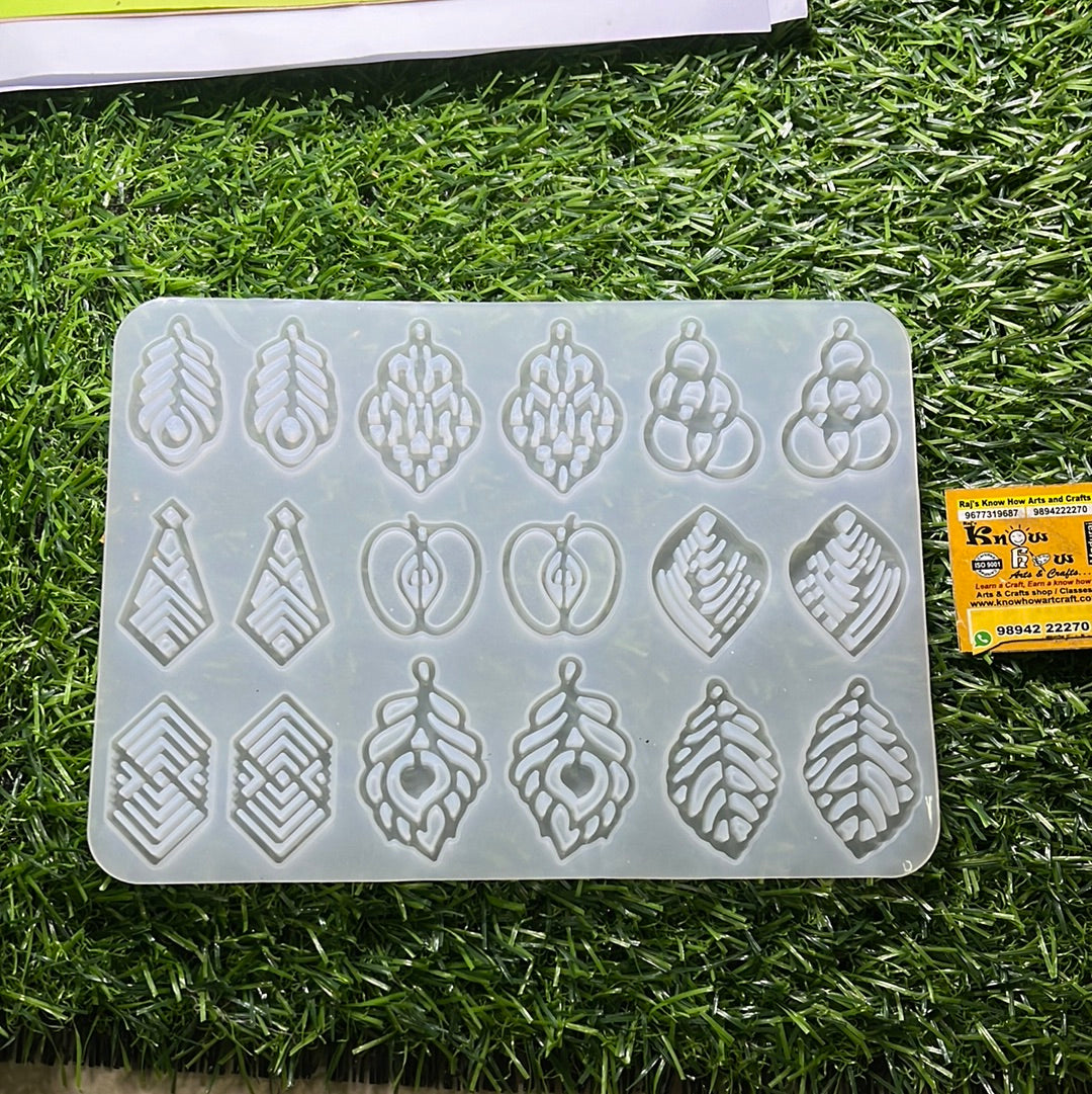 18 in 1 Jewelry  Resin molds