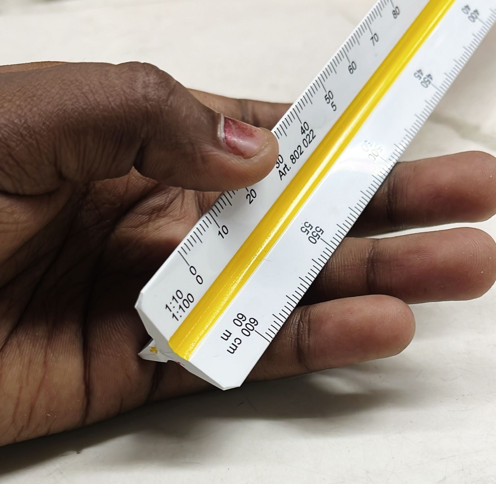 Apex plastic scale-1pack/PSCALE (engineering T scale)