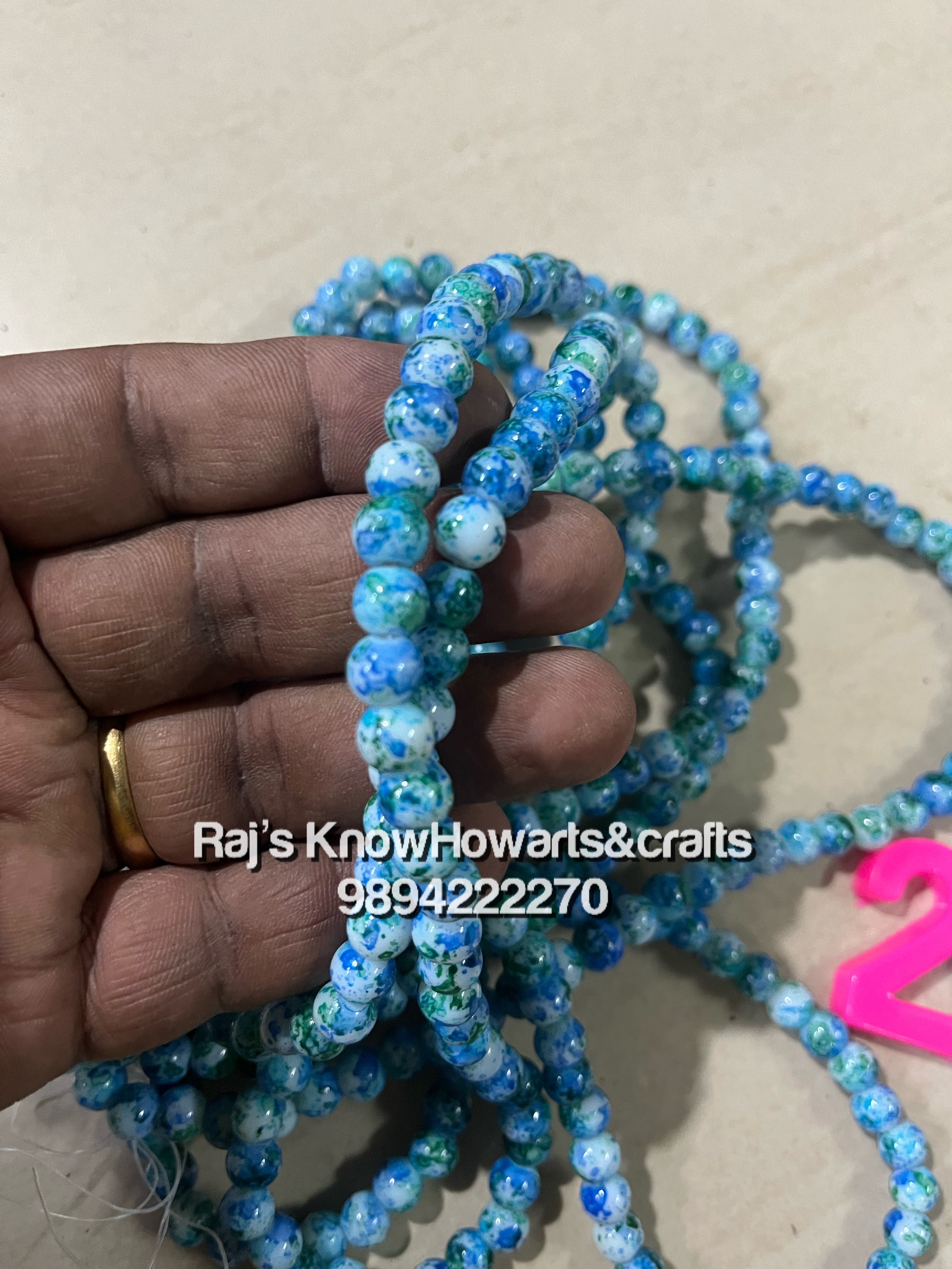 Marble beads - 20