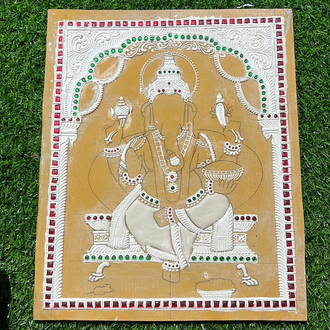 Ganapathy Tanjore Muck Board-1 Board(15 days delivery time)