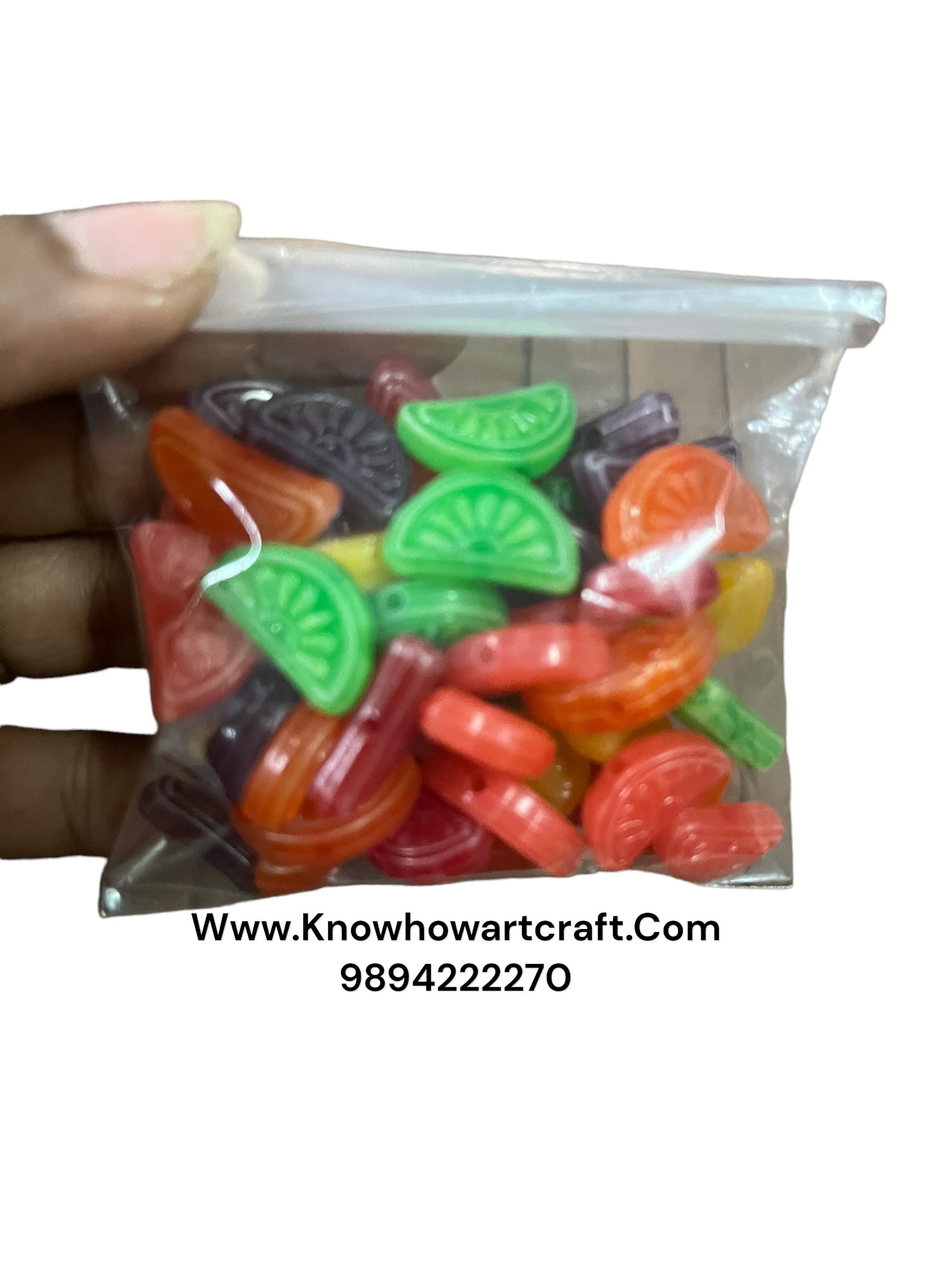 Tofee beads 50g in a pack