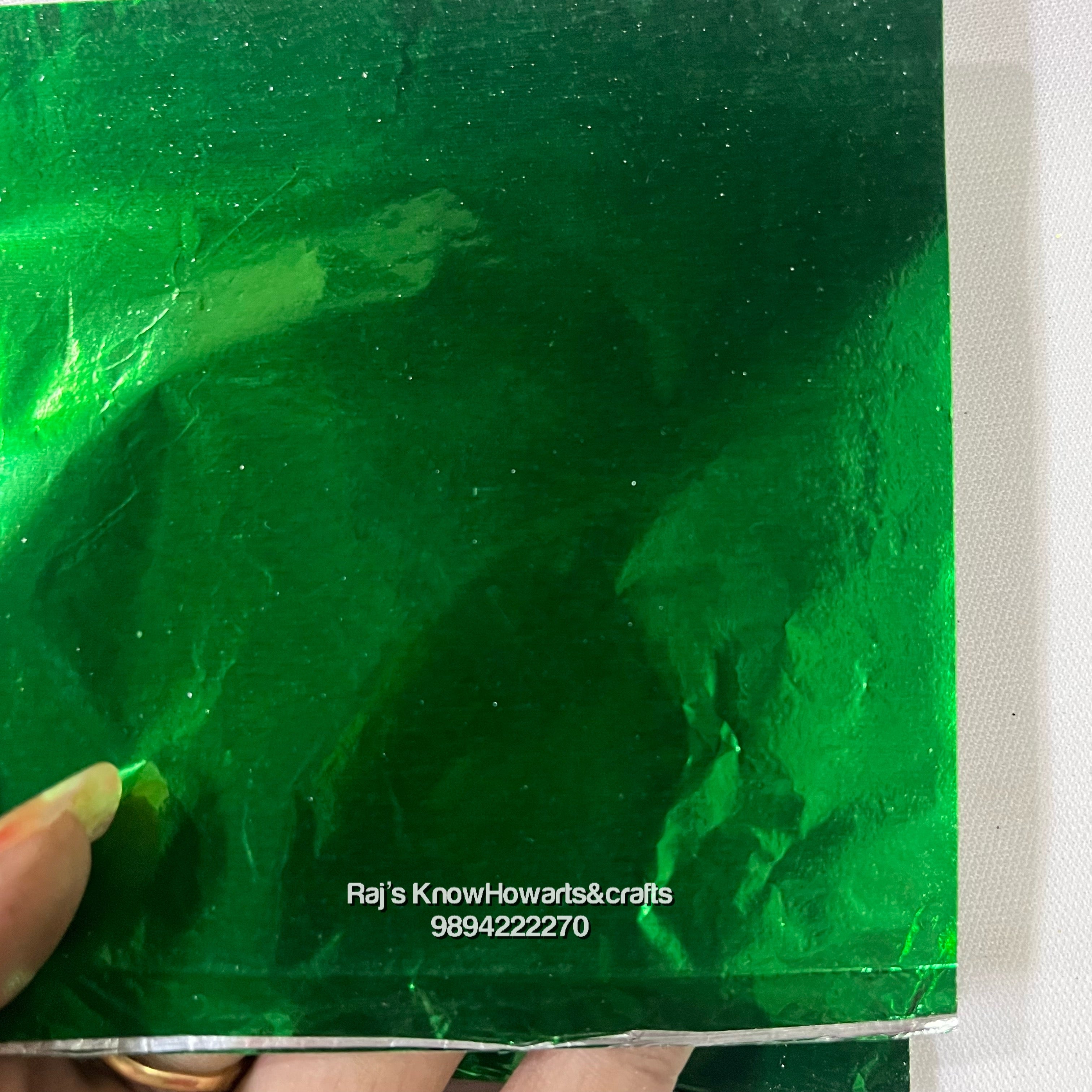 Aluminium foils Green