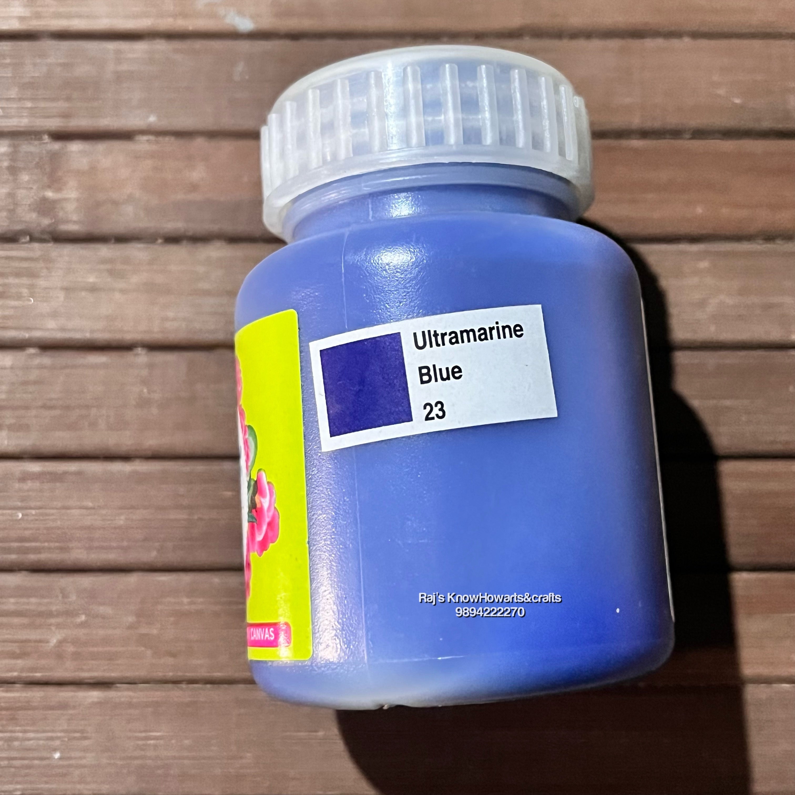 Ultramarine Blue  100ml fevicryl Acrylic color -1 bottle