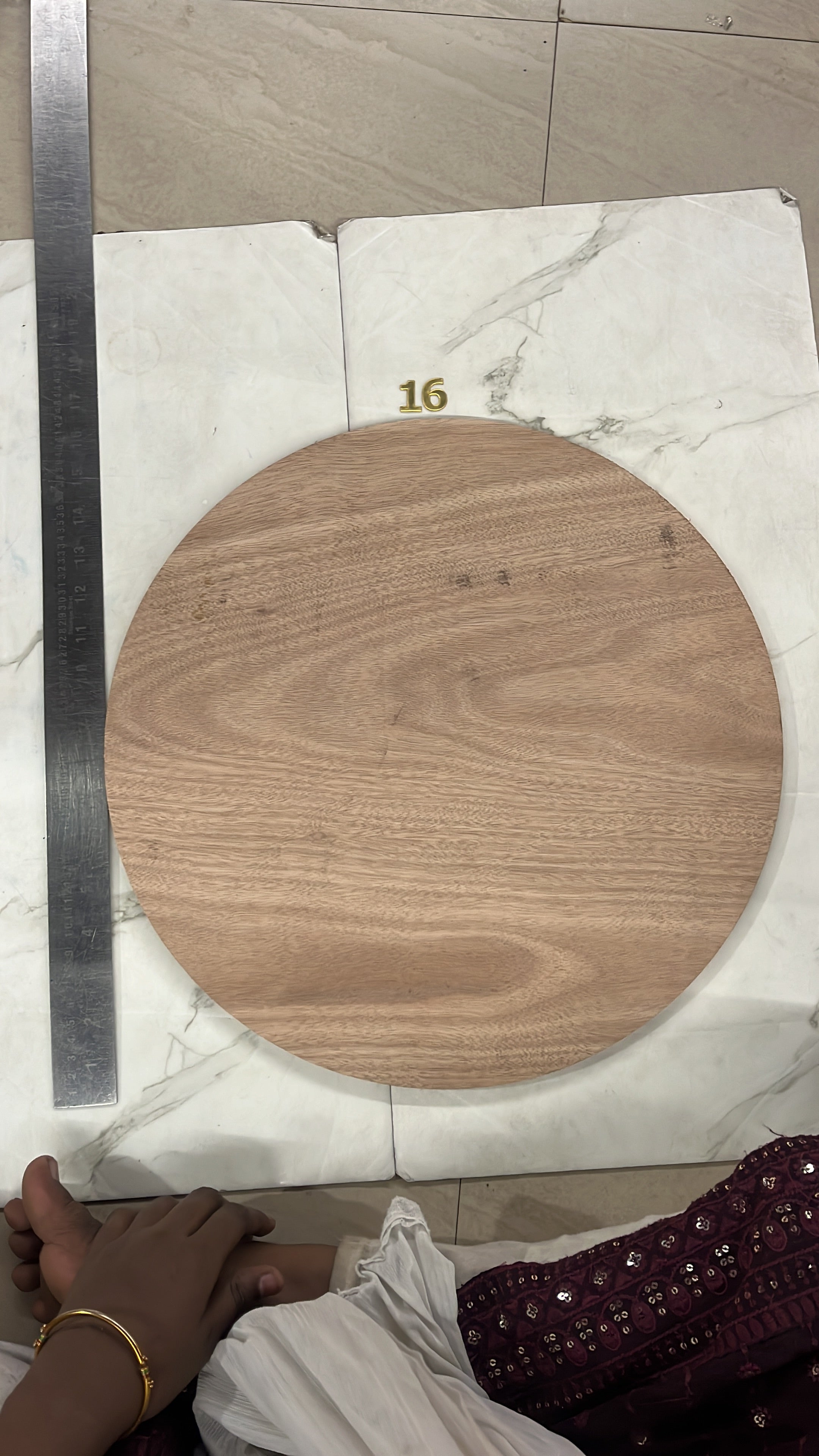 8mm plain round Plywood different sizes available waterproof-1 Piece pack