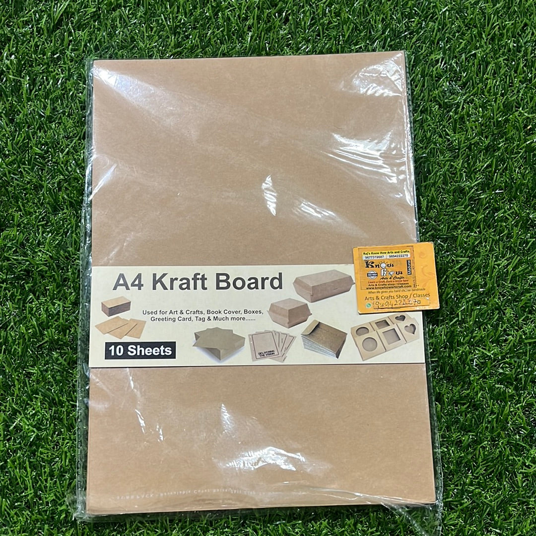 A4 Kraft board 10 sheets 250 GSM