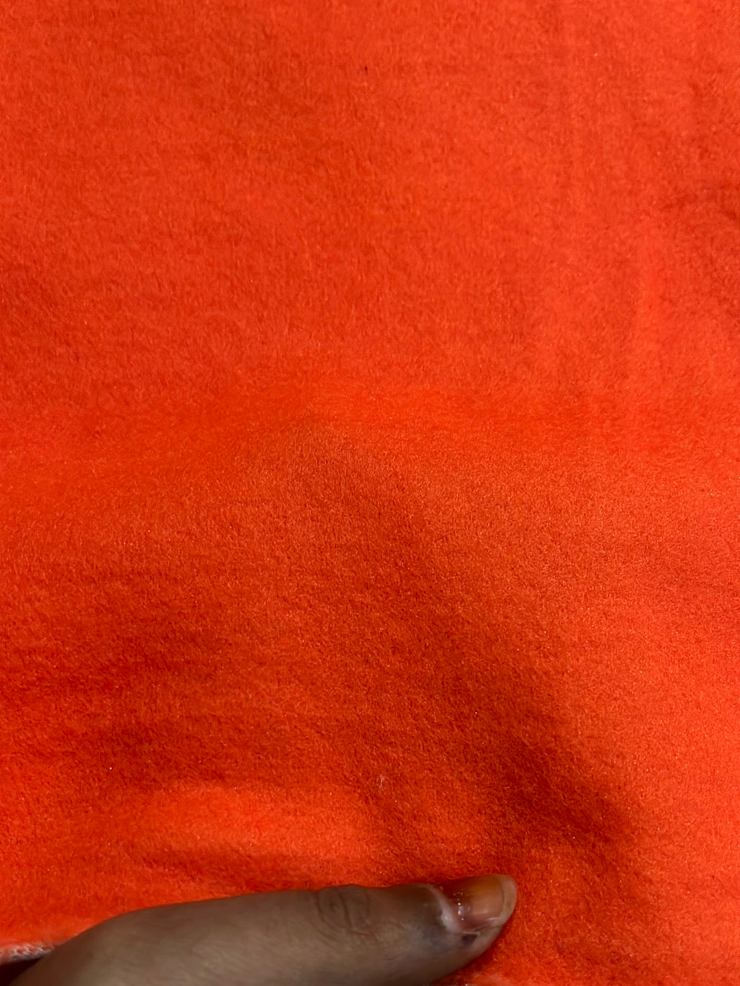 Felt cloth orange- 1meter