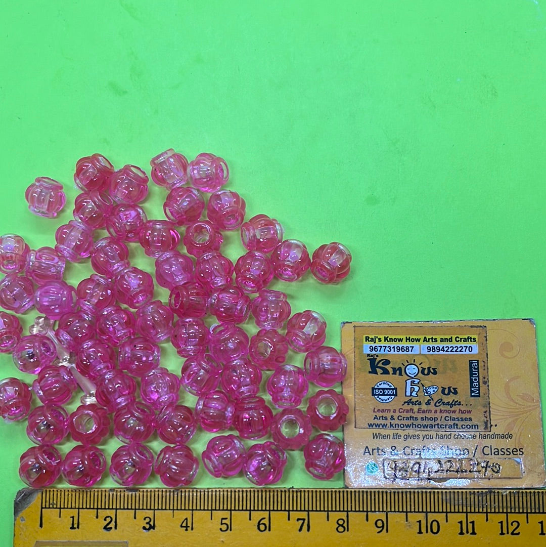 Acrylic stone beads -100g 3