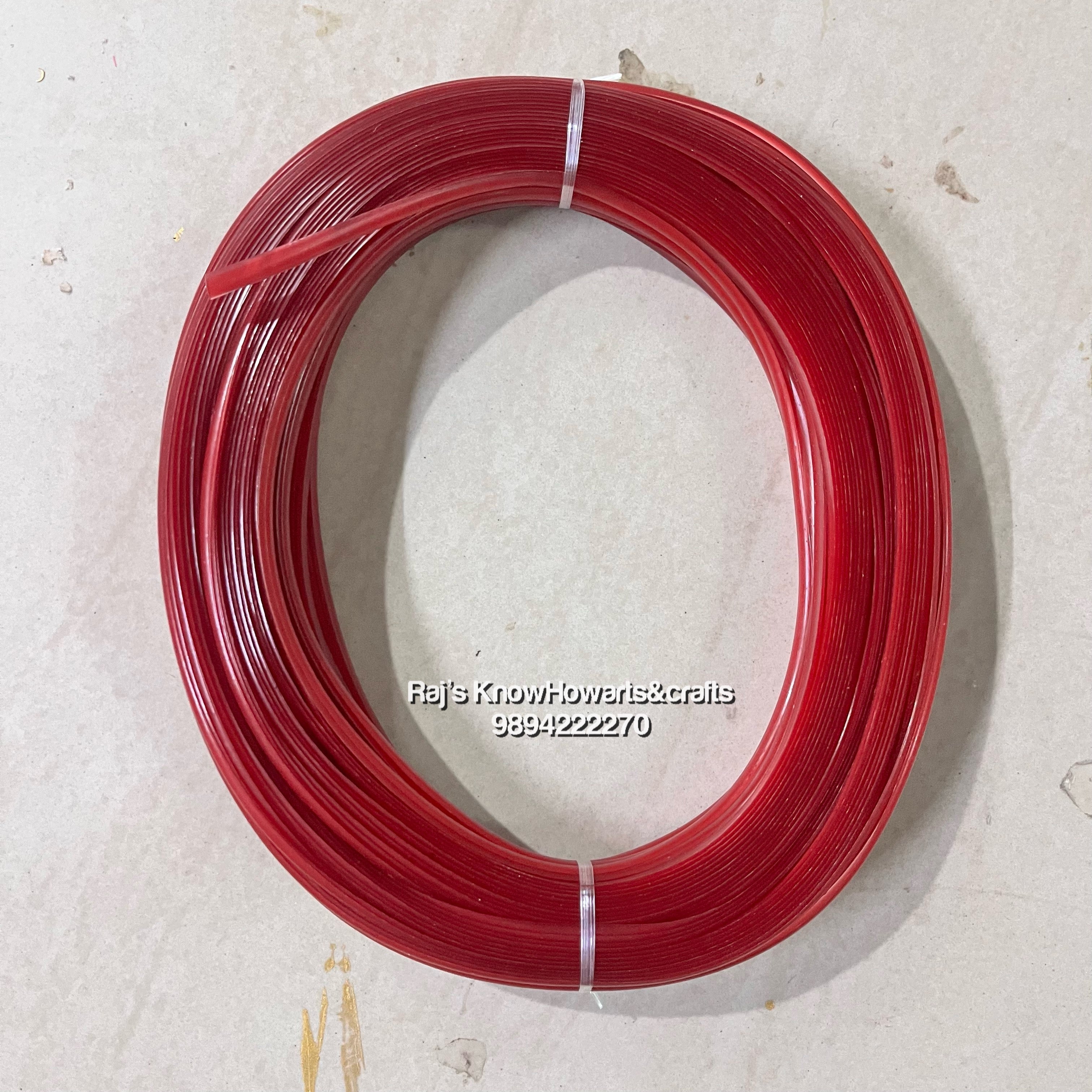 Maroon Basket Wire