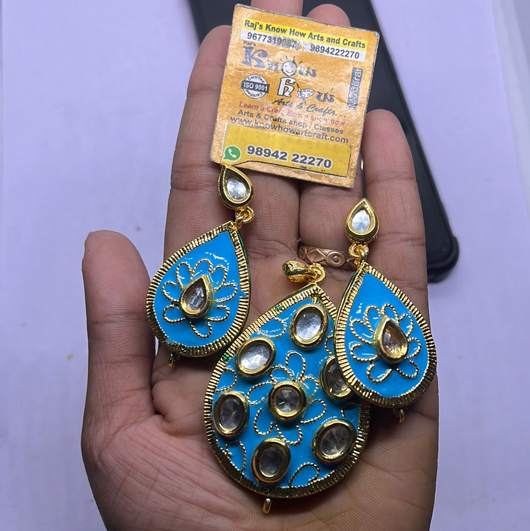 Color plated pendant jewelry making