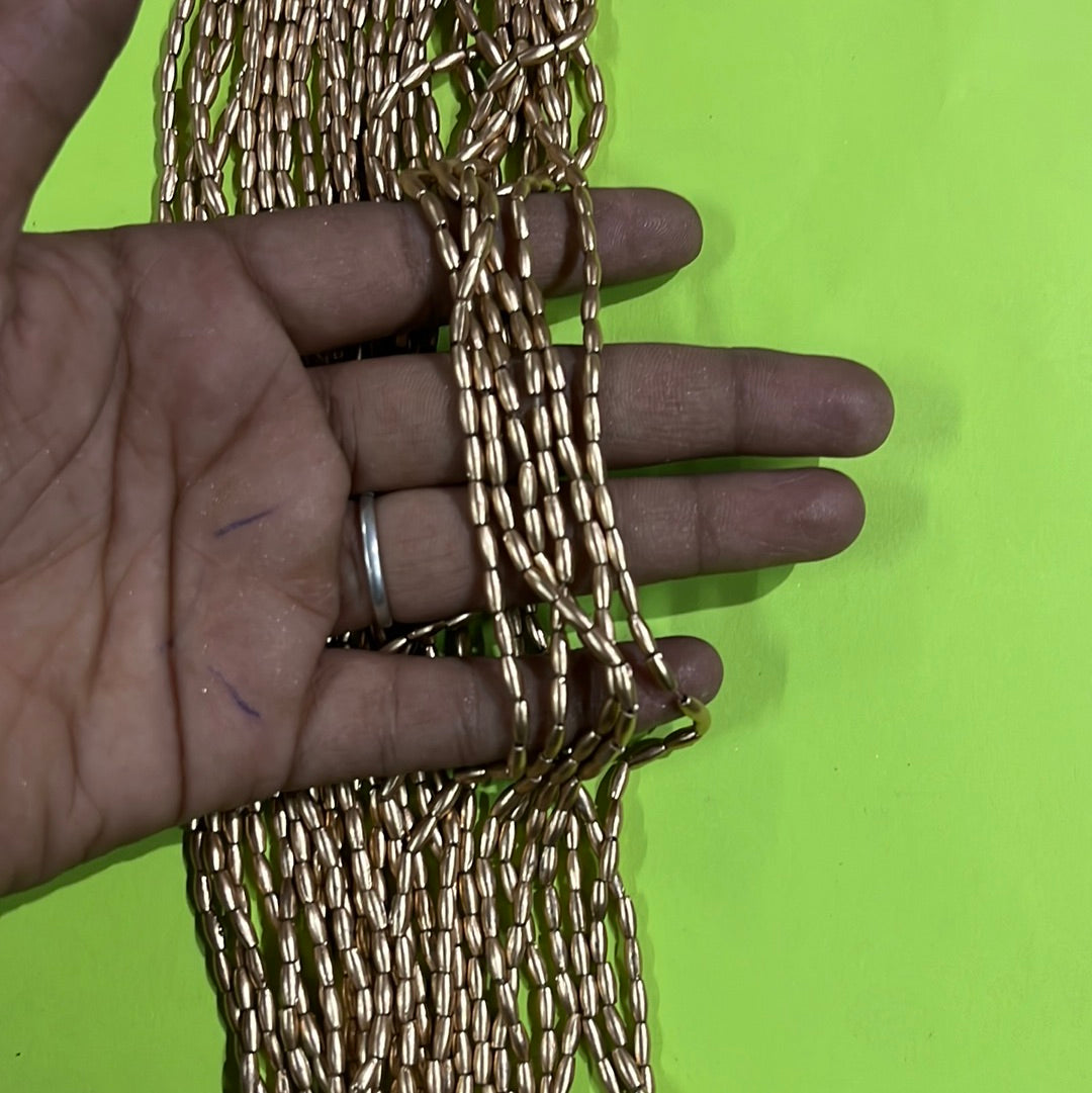 Wheat kothumai beads 3mm -500 piece in a bunch  3