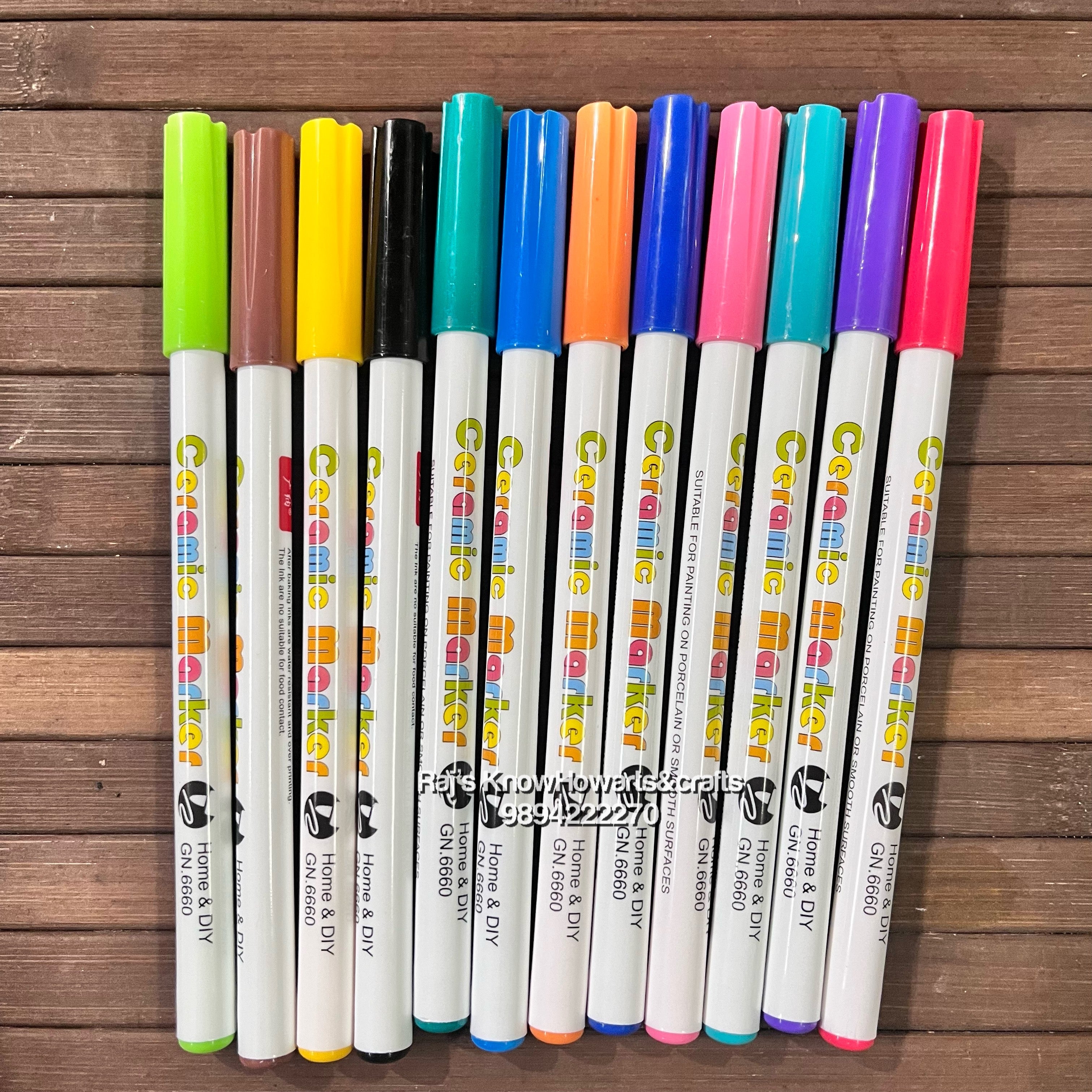 CERAMIC MARKER - 12pms