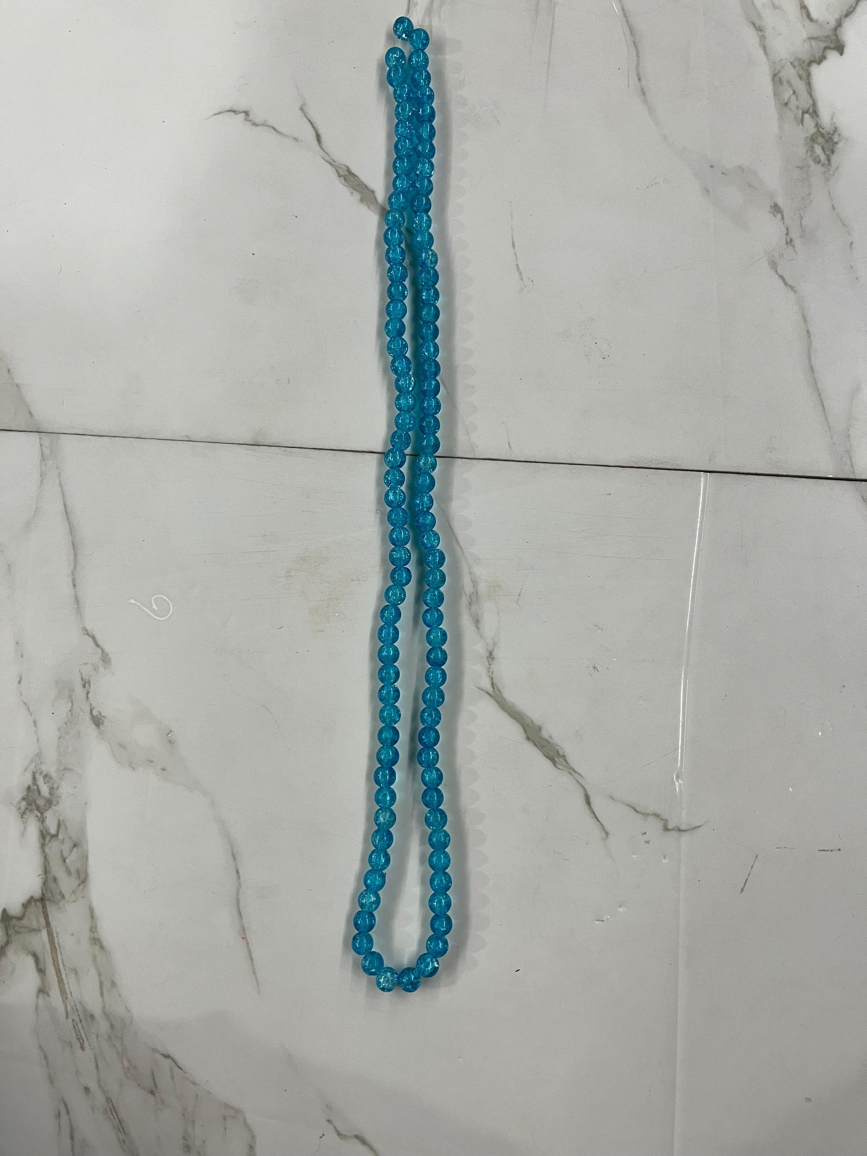 Crackle beads one line-1