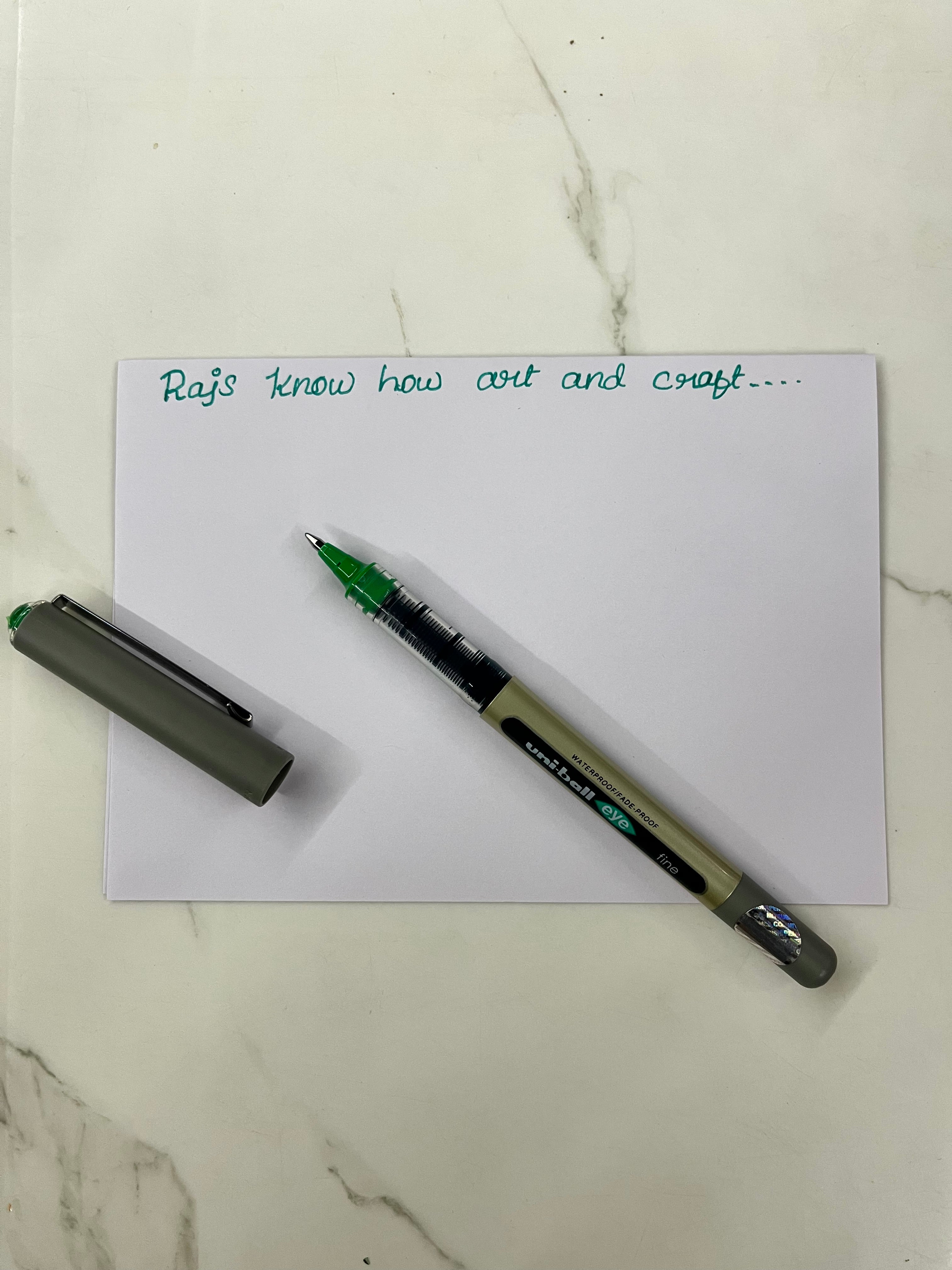 Uni-ball pen-choose any 1 from 4 vibrant colours