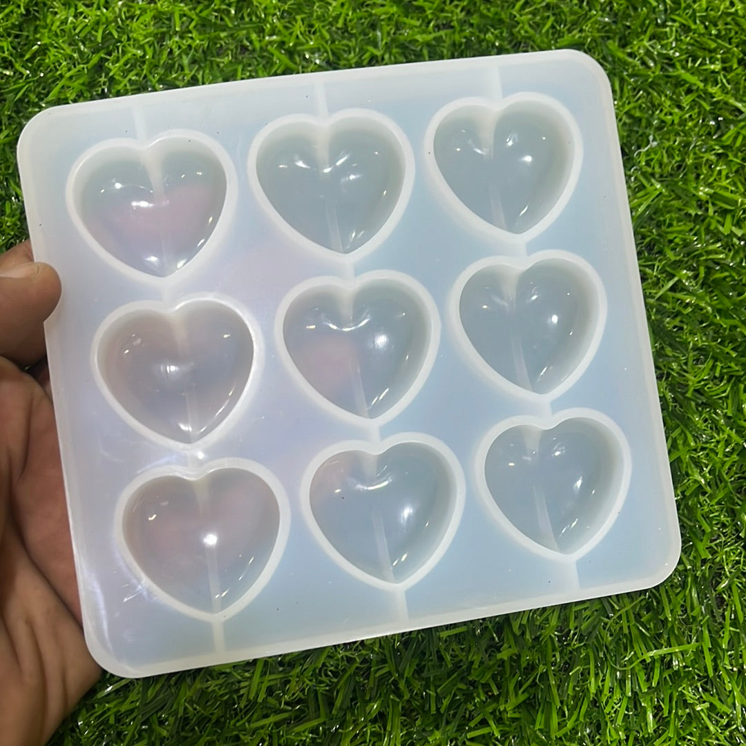 9 in 1 heart mold