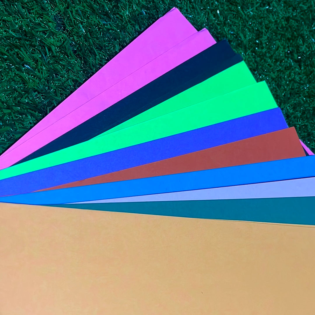 Assorted colour cardstock boards A4-20 sheet pack – KnowHowArtCraft