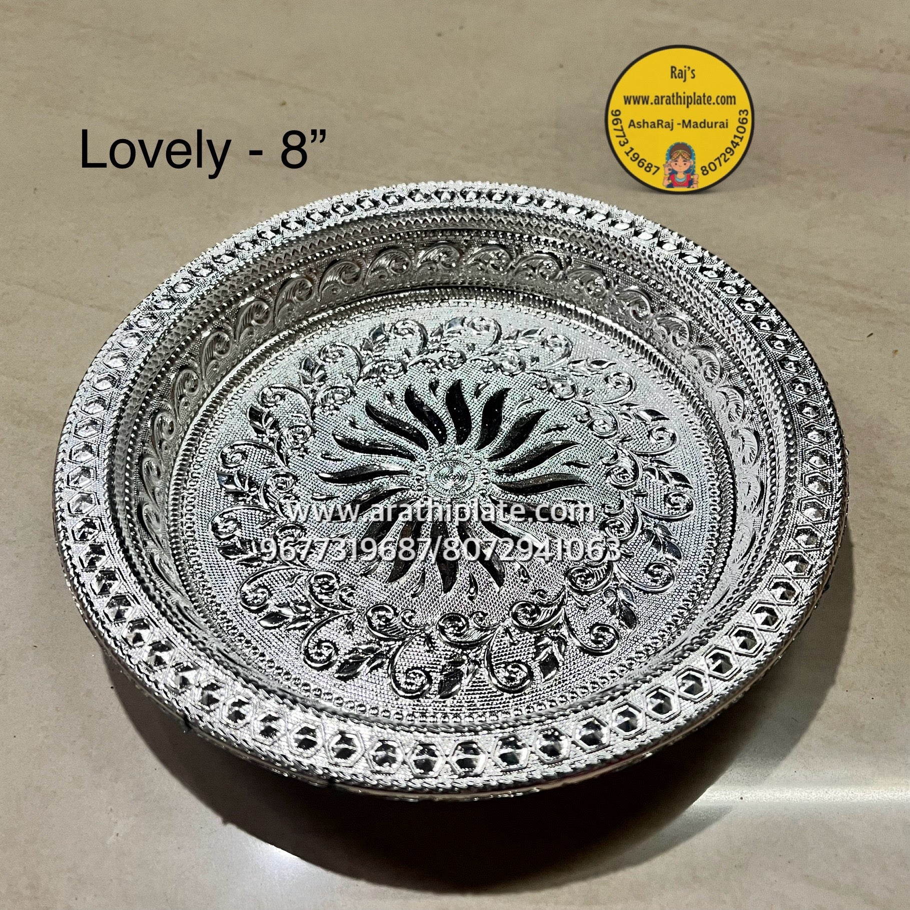 Lovely 8 inch L8 -10 plates