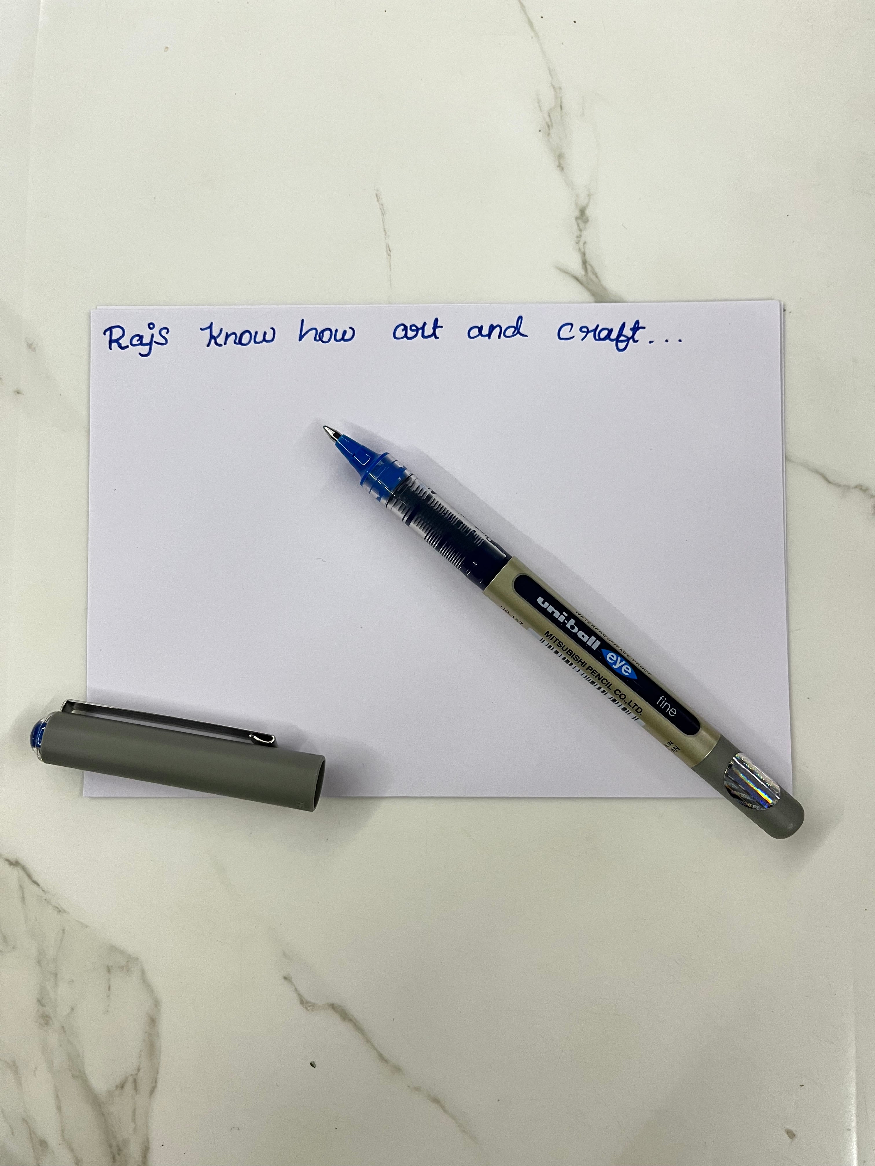 Uni-ball pen-choose any 1 from 4 vibrant colours