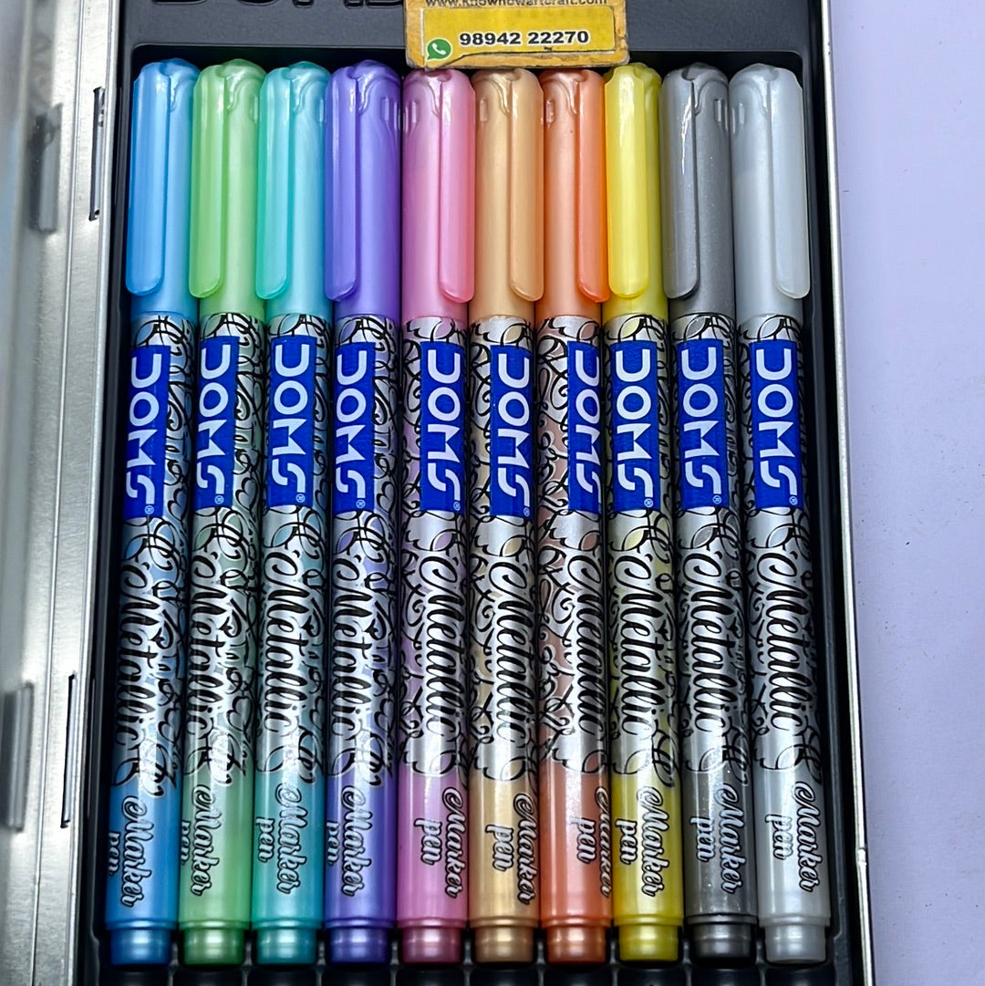 Metallic marker pens 10shades