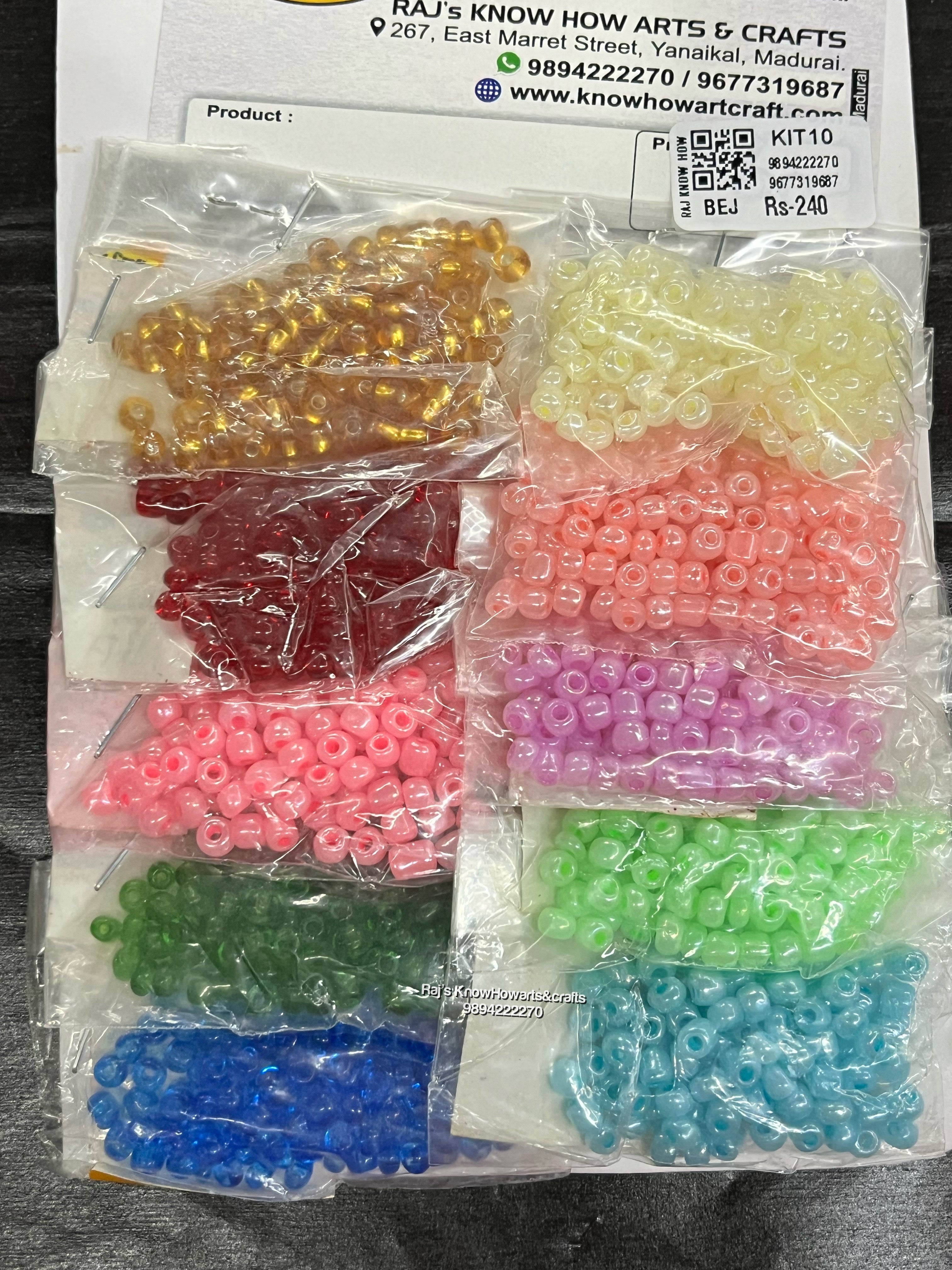 4MM GLASS BEAD KIT - KIT10