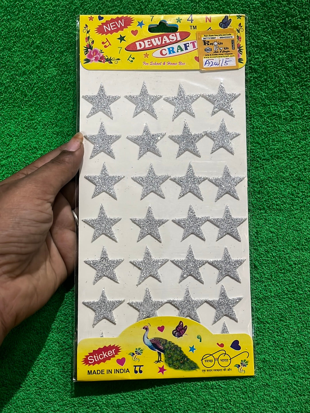 star Glitter craft