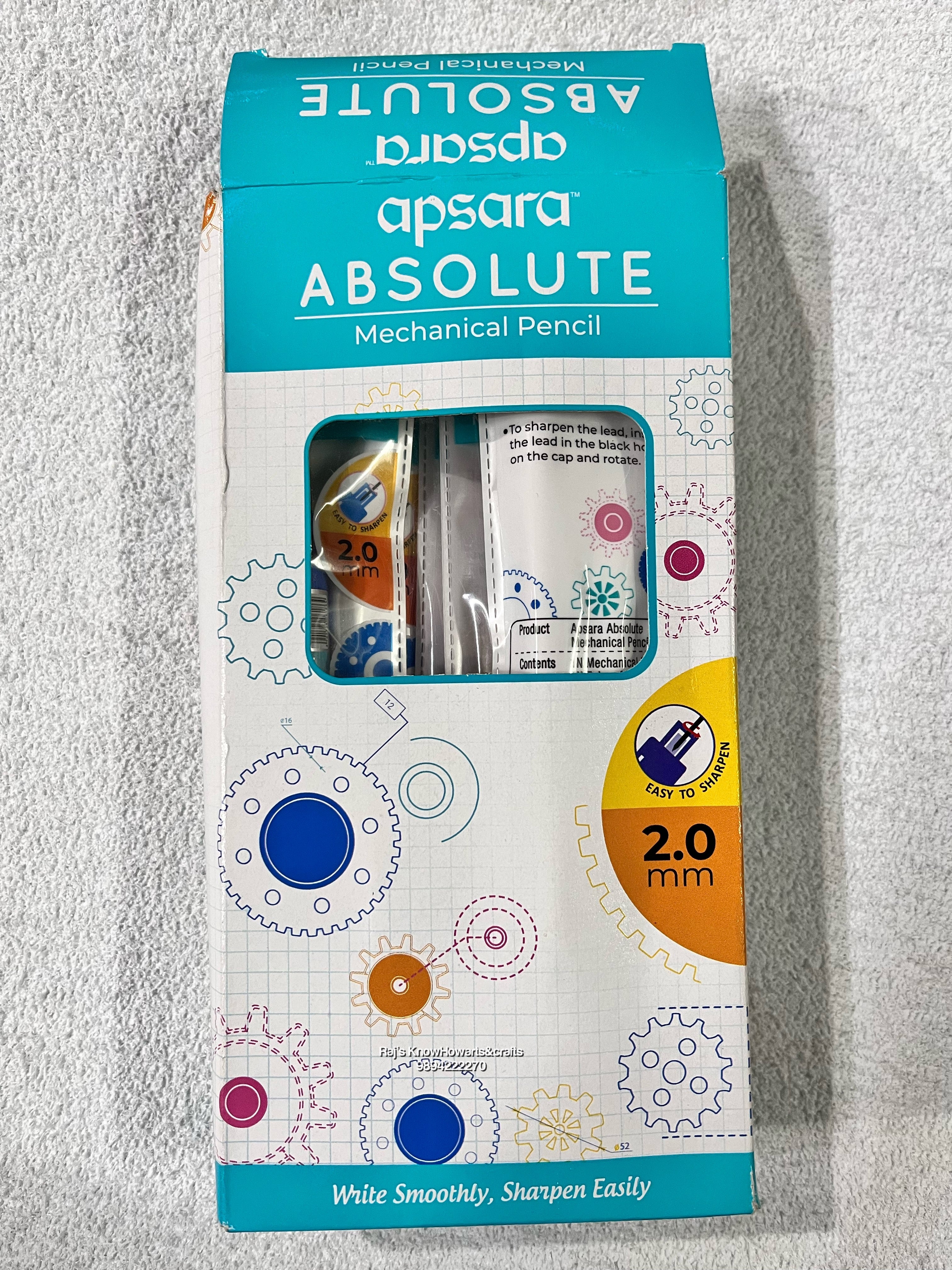 Apsara Absolute Mechanical pencils 2.0mm - 1 pencil