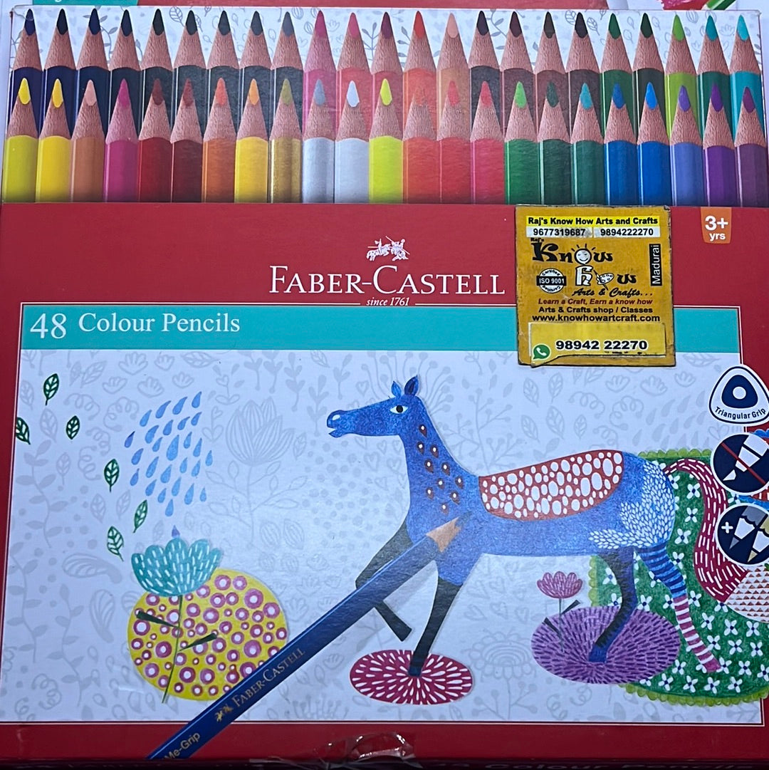 FABER Castell  48  colour pencils
