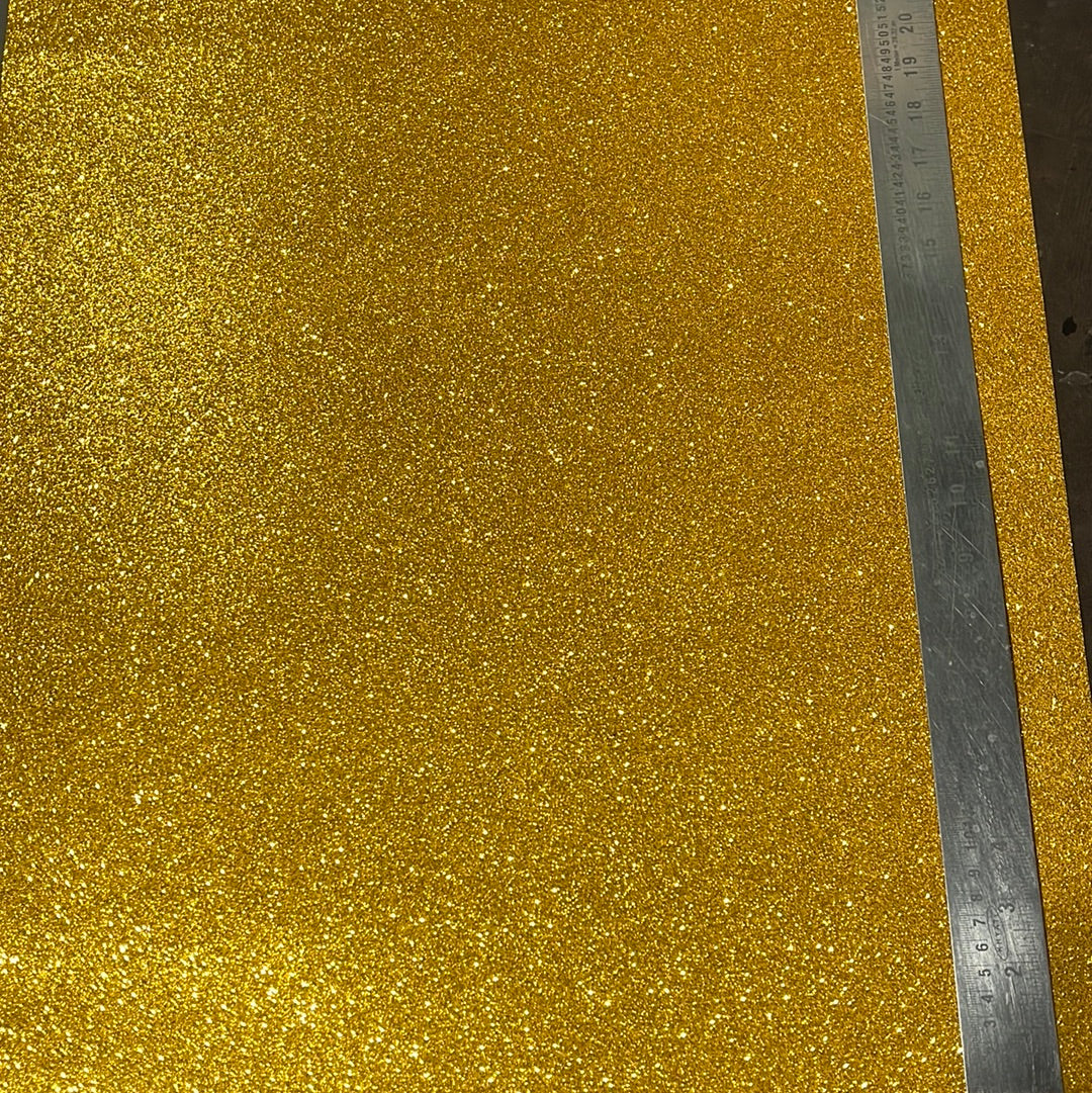 Gold  Glitter Foam chart size 50cm x 70cm
