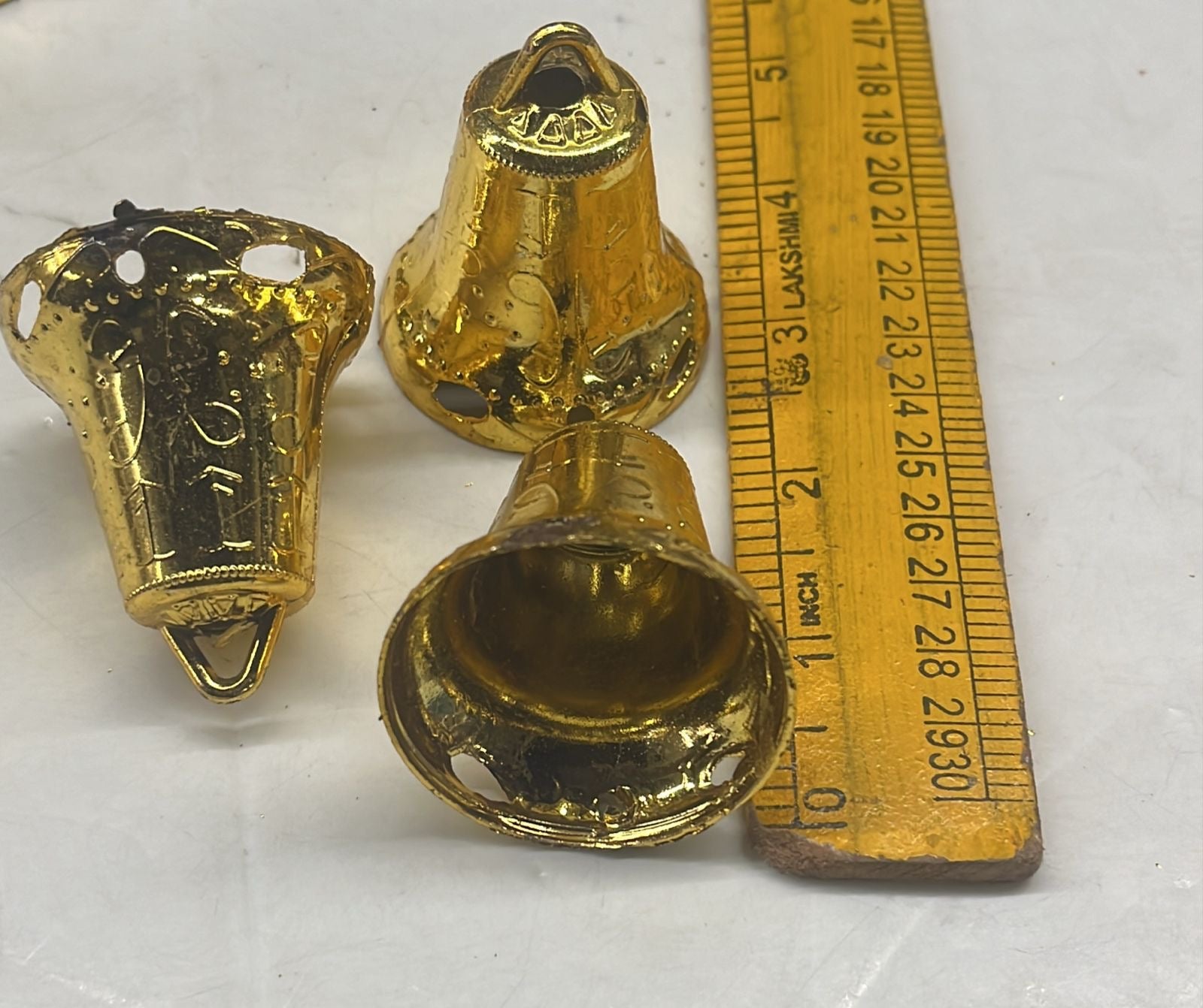 Golden acrylic bell full difference size available