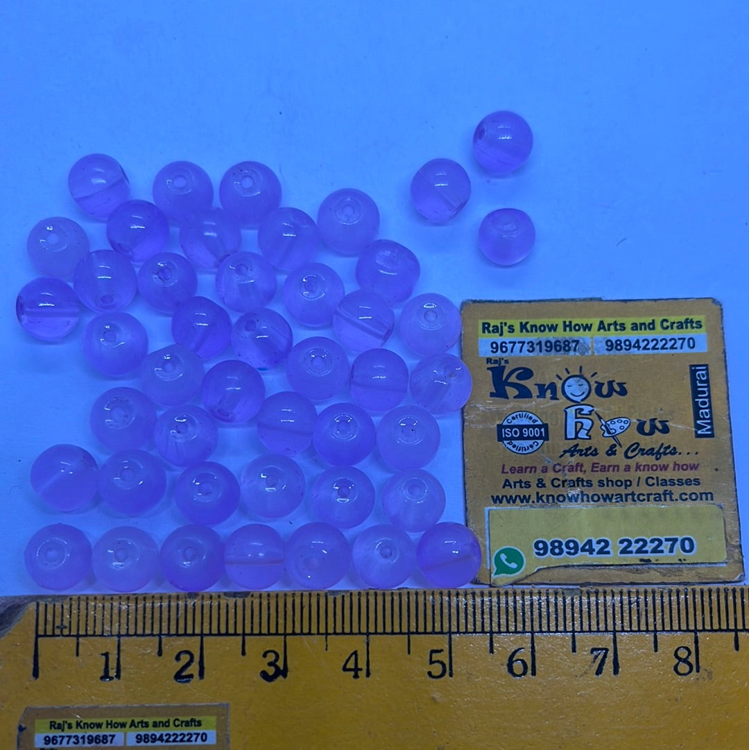 4mm round small beads 50g in a pack